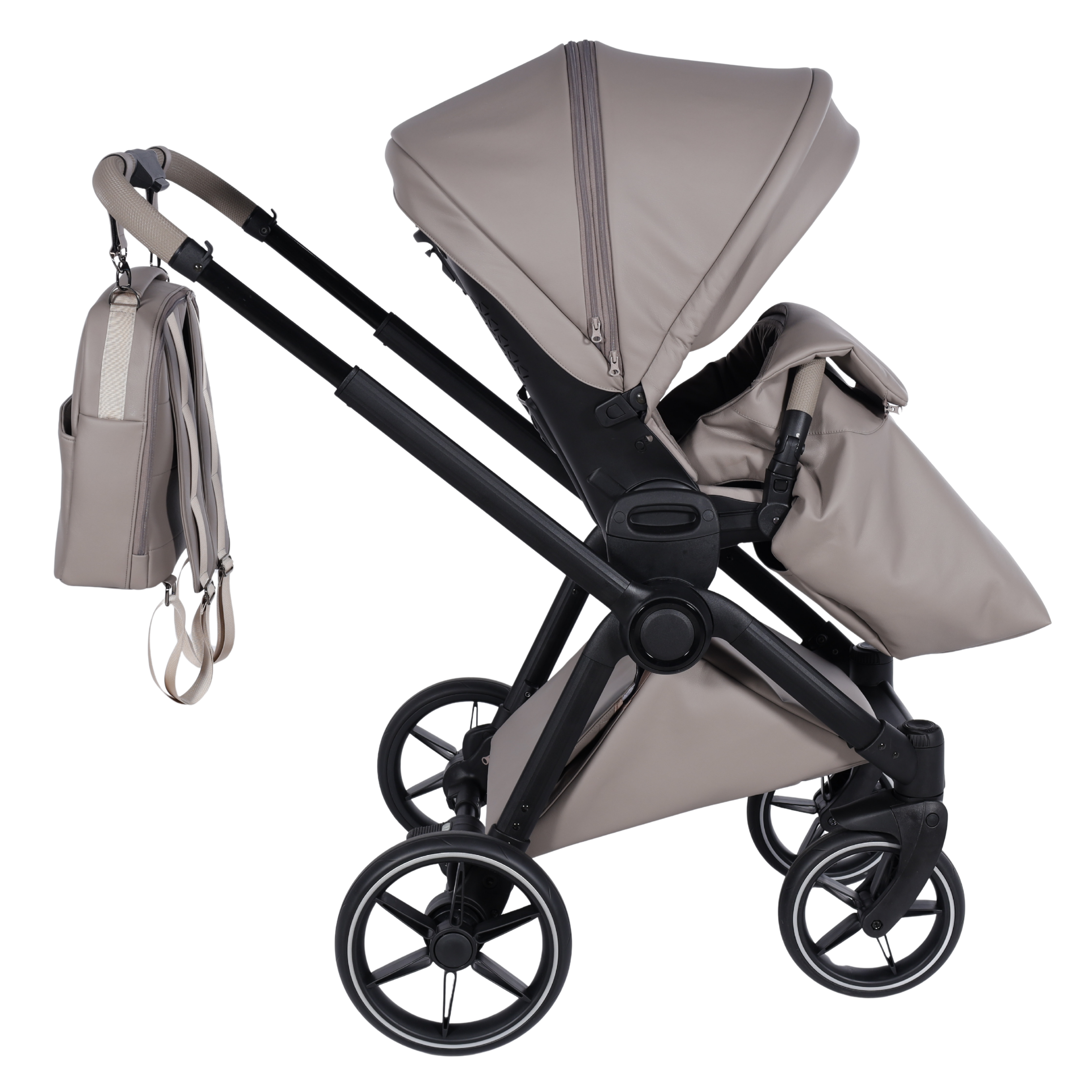 Design4Kids Kombi-Kinderwagen Noir
