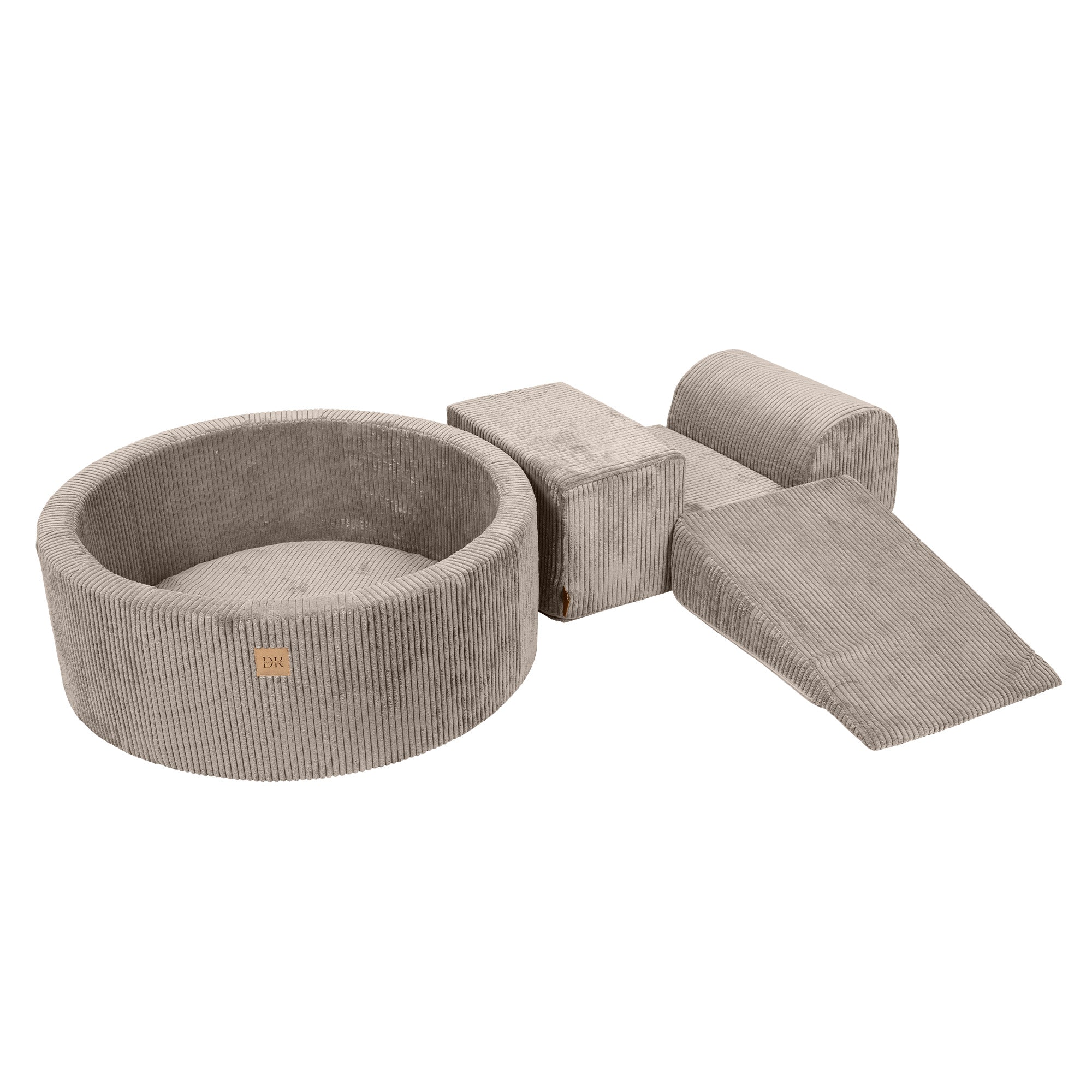 Design4Kids Schaumspielset Jewel Cord mit Bällebad, 200 Bälle - eigene Farbauswahl