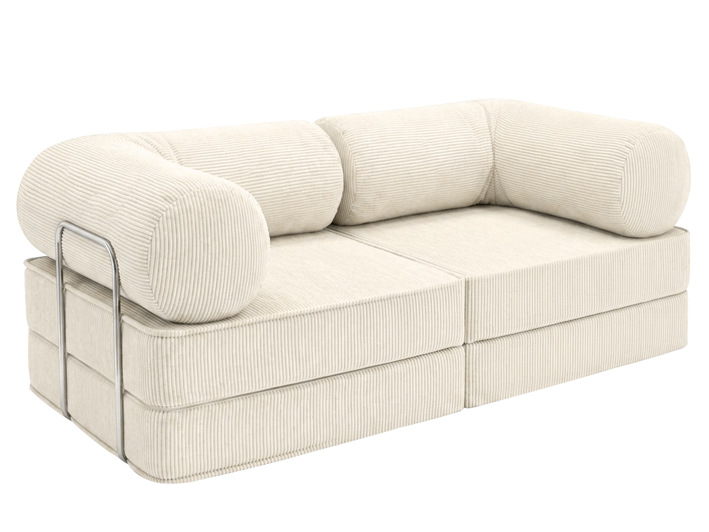 Design4Kids Family Sofa Duo 2-Sitzer Jewel Cord 200