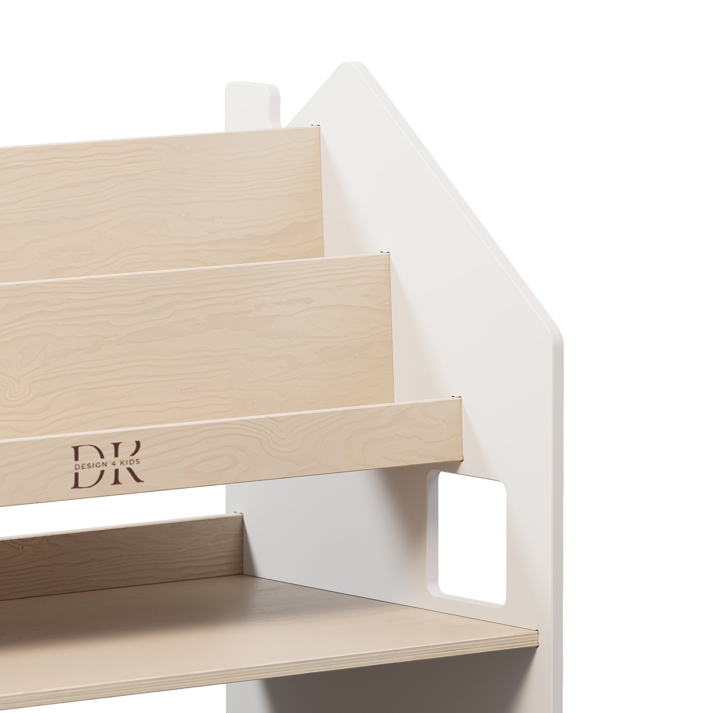 Design4Kids Montessori 2-in-1 Bücherregal für Kinder