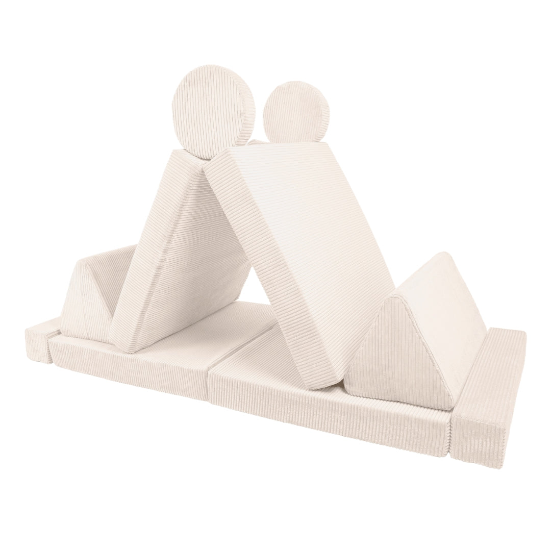 Design4Kids XXL Spielsofa Cord Grande - vanilla beige