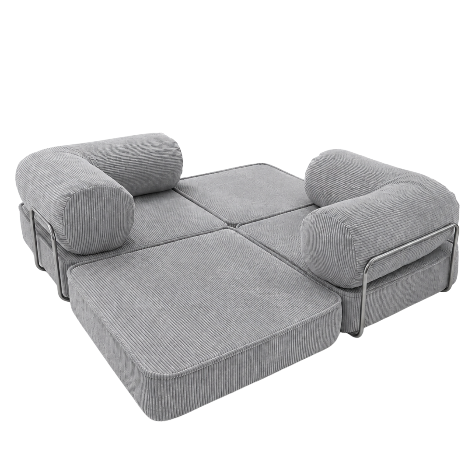 Design4Kids Family Sofa Duo 2-Sitzer Jewel Cord 200