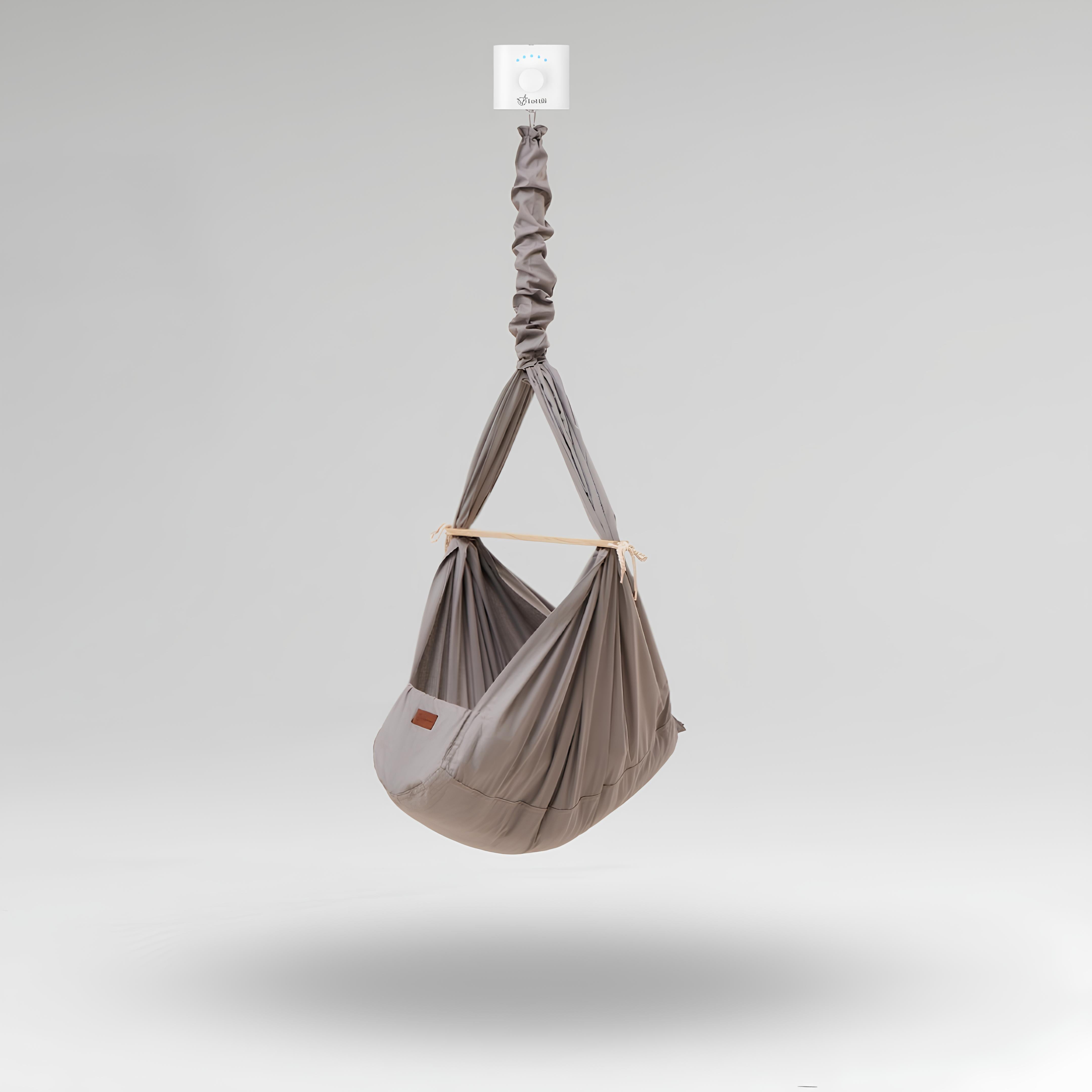 Design4Kids Federwiege Baby Classic mit Motor & Deckenbefestigung