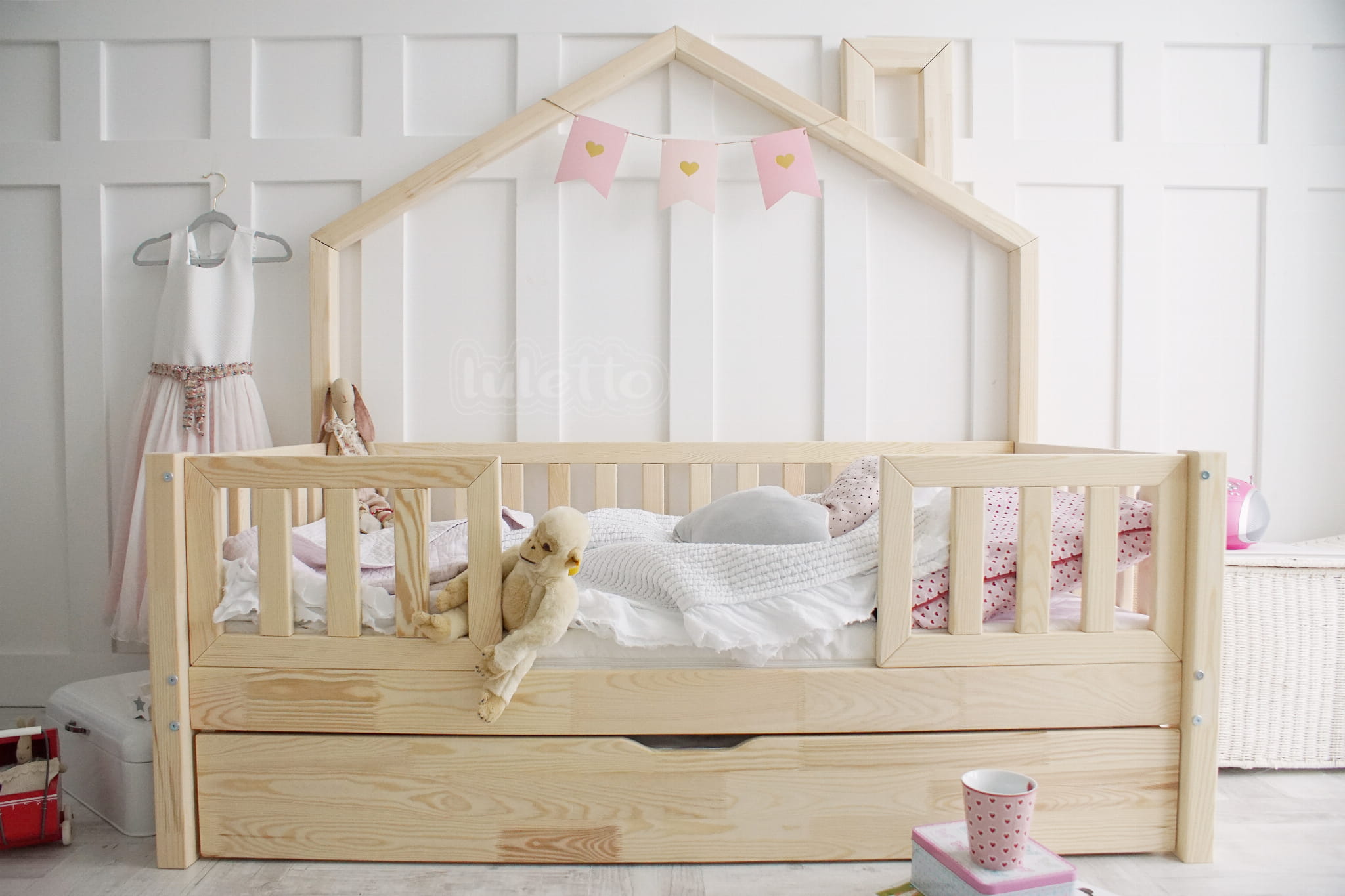 Design4kids Mini Hausbett Stella Deluxe II