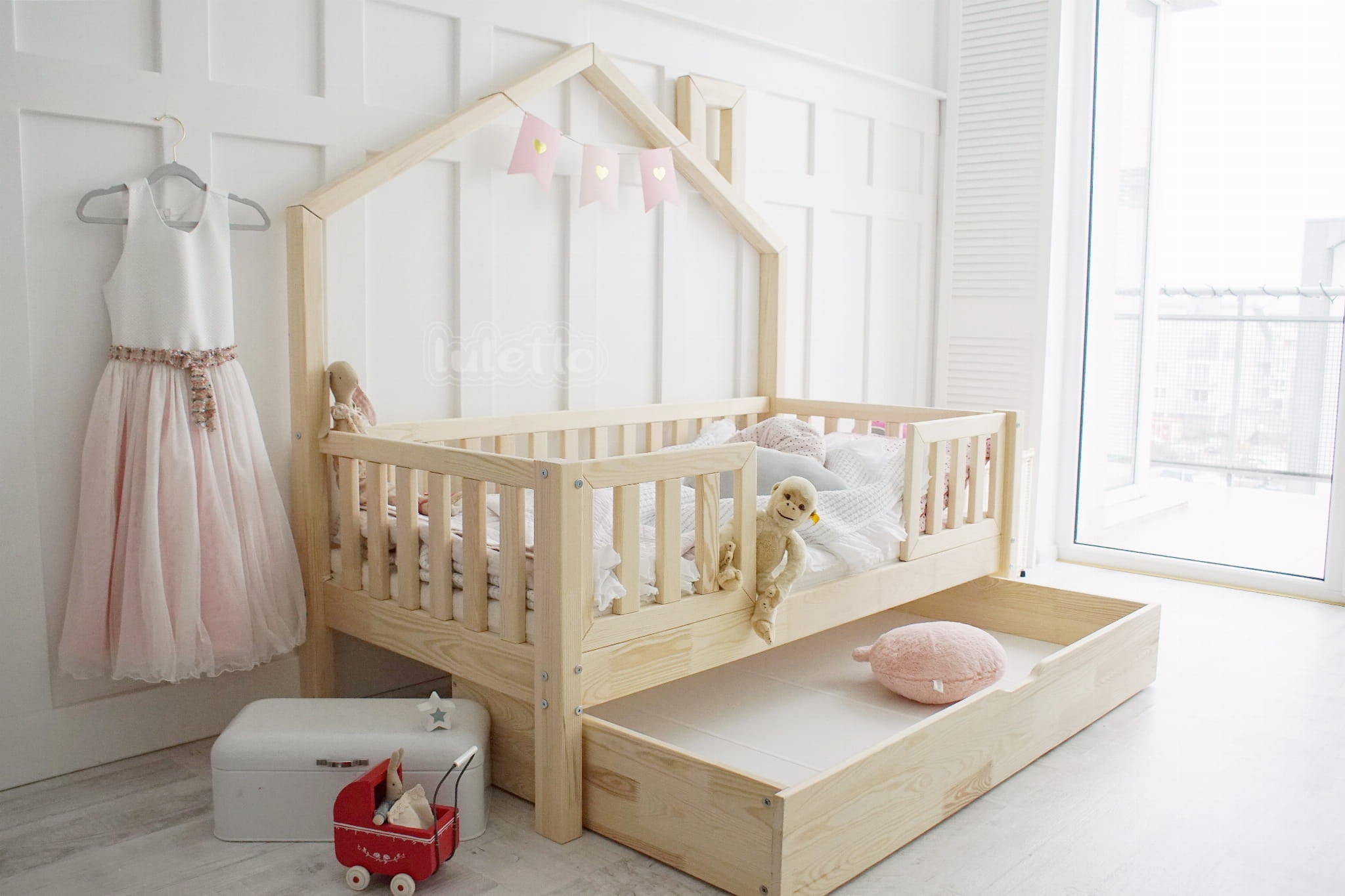 Design4kids Mini Hausbett Stella Deluxe II