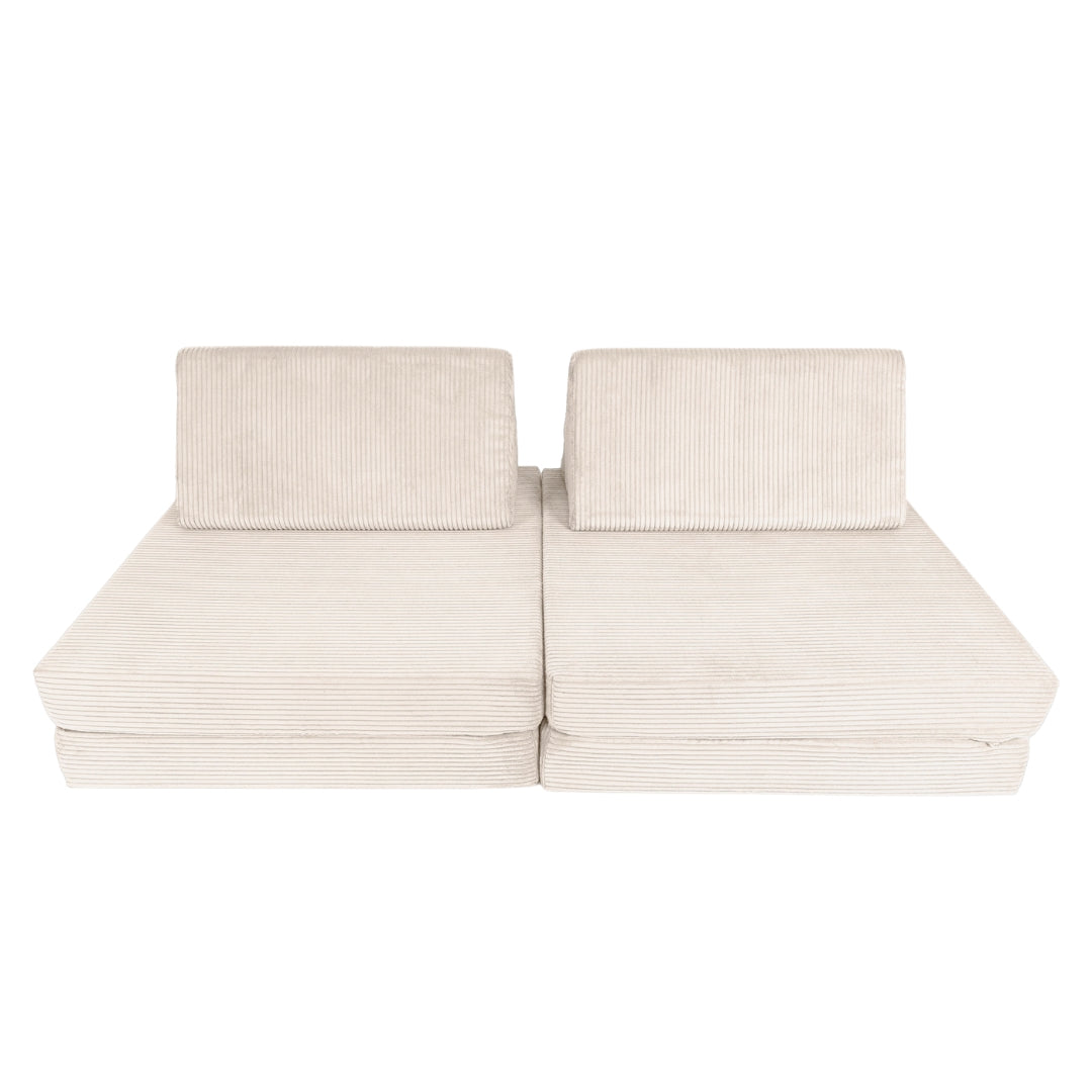 Design4Kids XXL Spielsofa Cord Grande Classic - vanilla beige