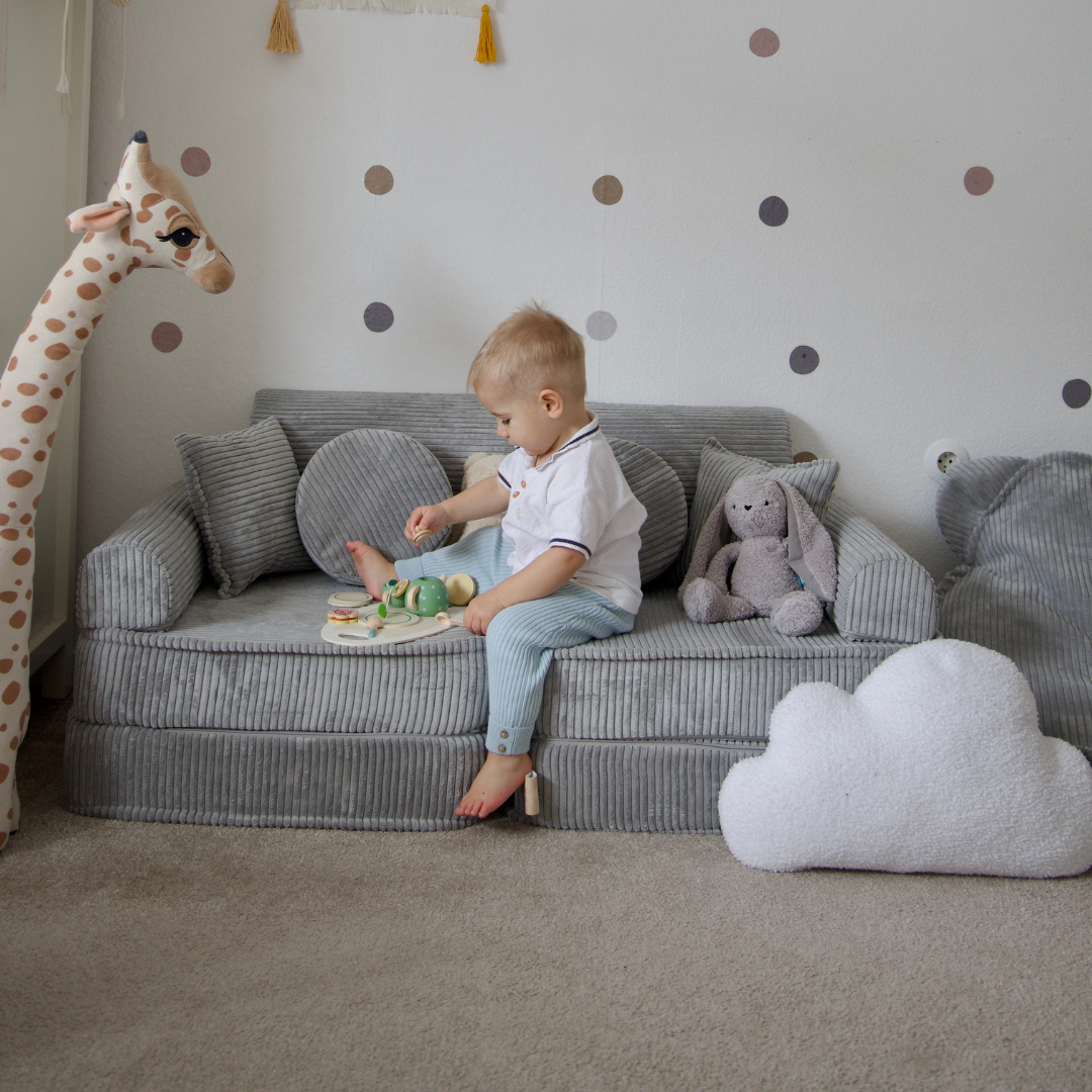 Design4Kids Mini Spielsofa Jewel Cord Plus