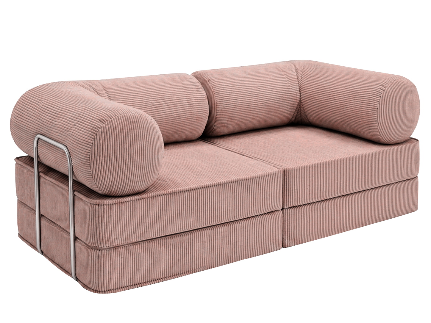 Design4Kids Family Sofa Duo 2-Sitzer Jewel Cord 200