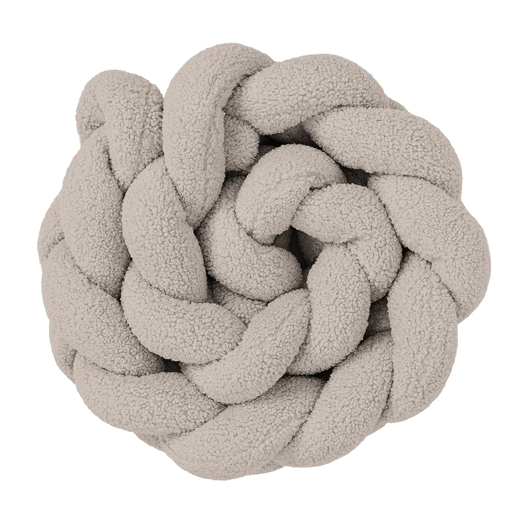 Design4Kids geflochtene Bettschlange Jewel aus Teddy-Stoff (1,50 - 3,00 m)