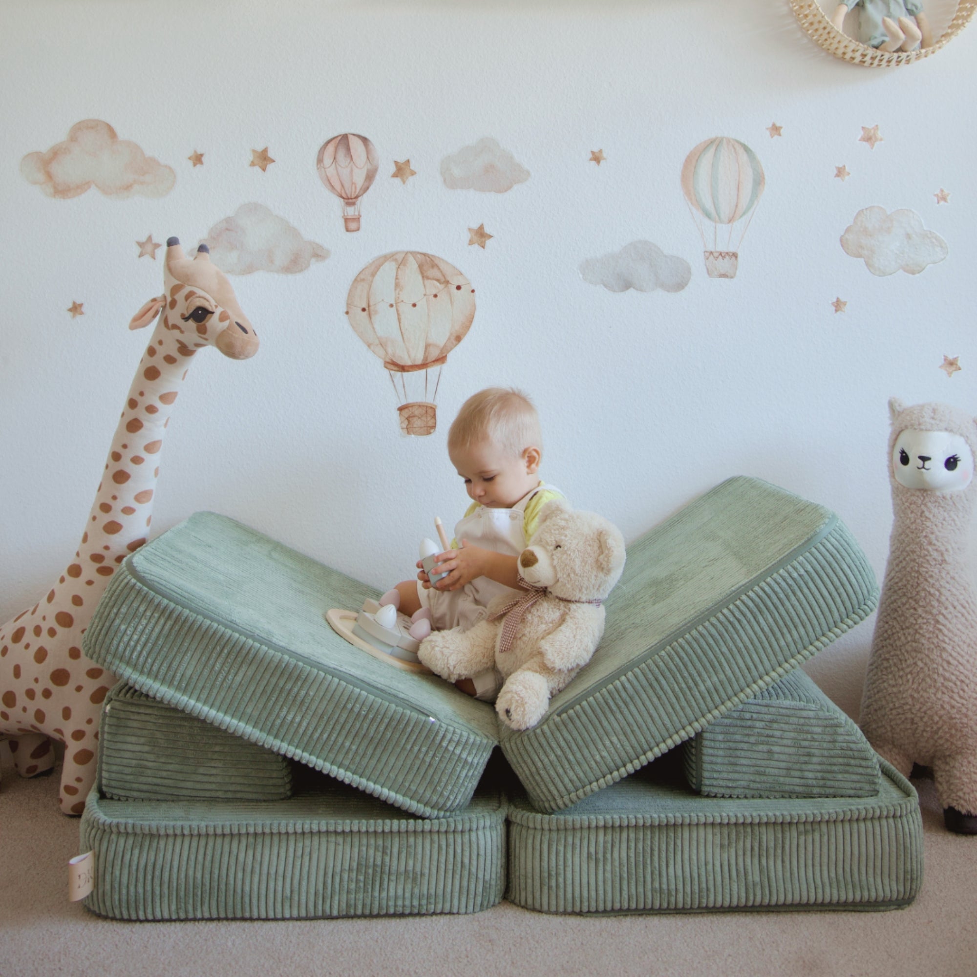 Design4Kids Mini Spielsofa Jewel Cord Basic