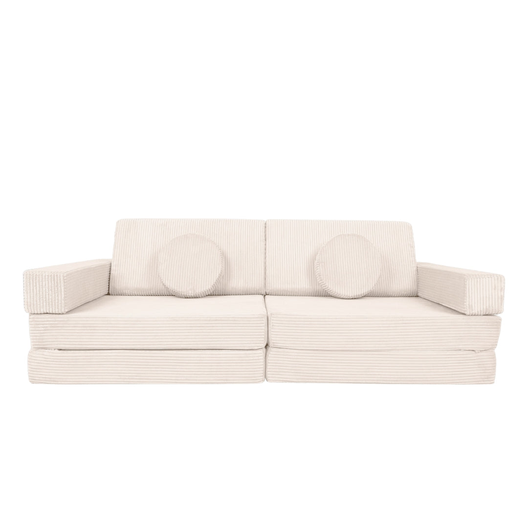 Design4Kids XXL Spielsofa Cord Grande - vanilla beige