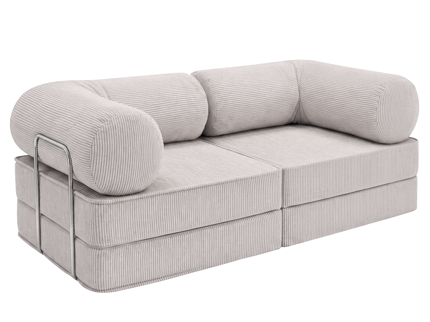 Design4Kids Family Sofa Duo 2-Sitzer Jewel Cord 200