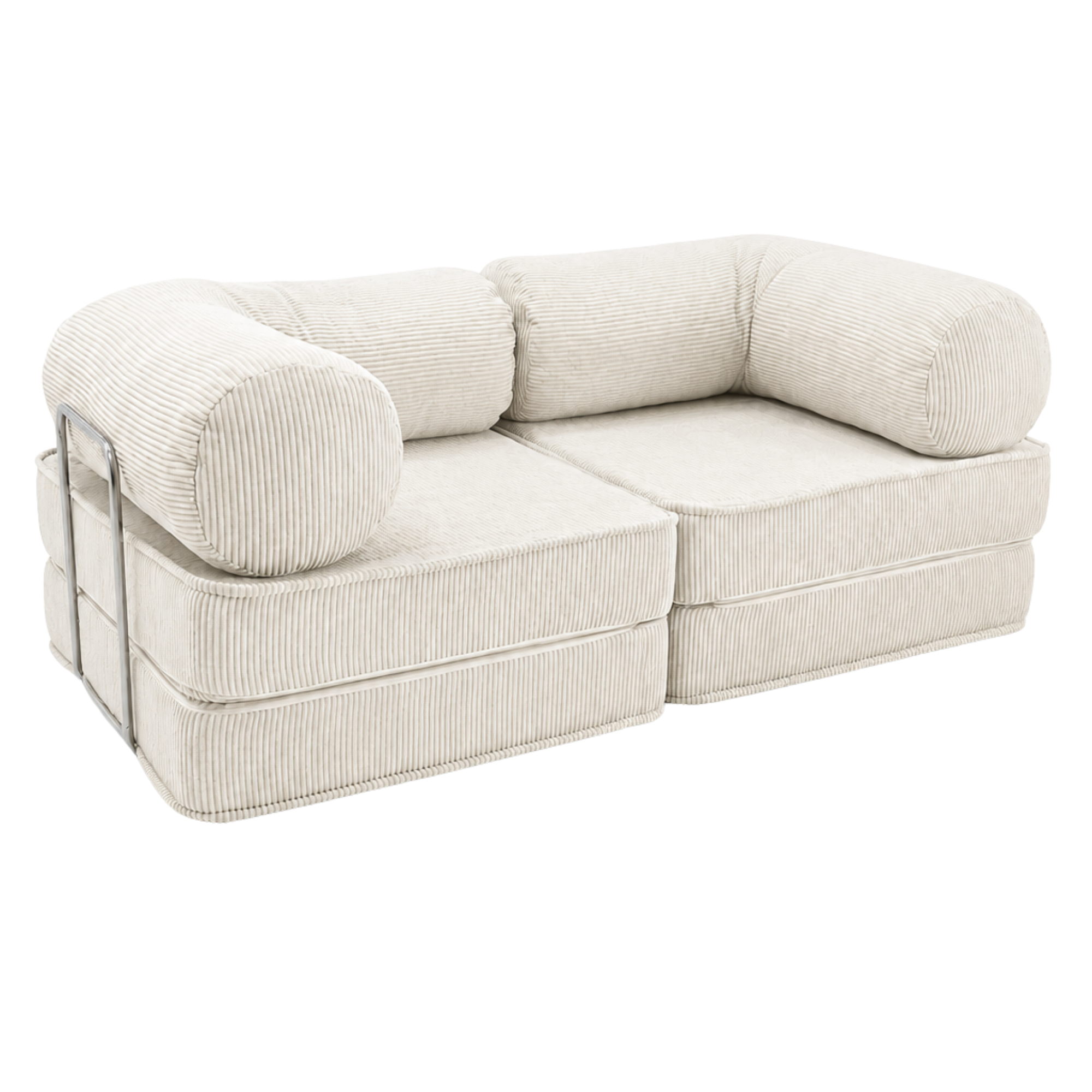 Design4Kids Family Sofa Duo 2-Sitzer Jewel Cord 200