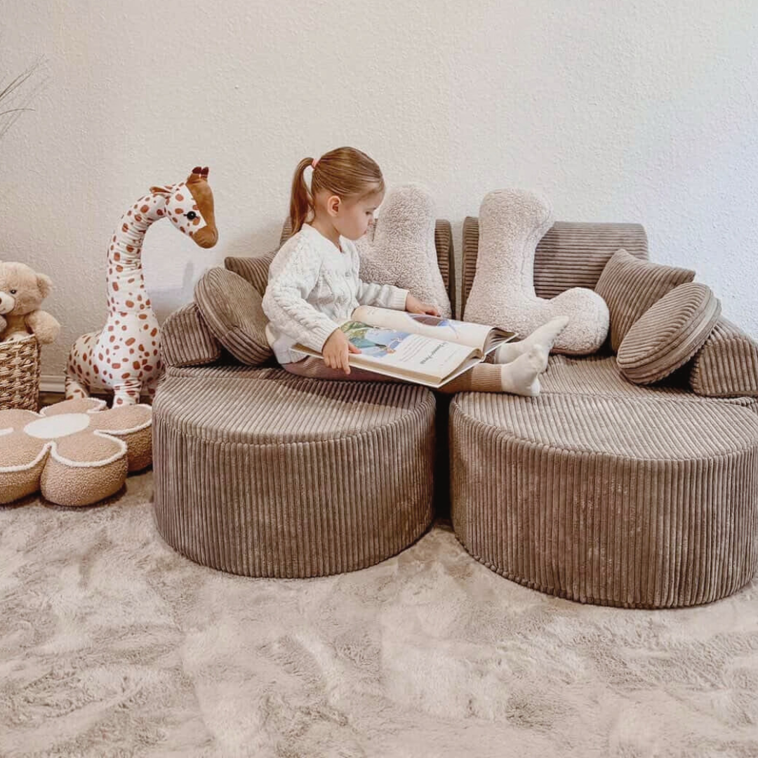 Design4Kids Mini Spielsofa Jewel Cord Max