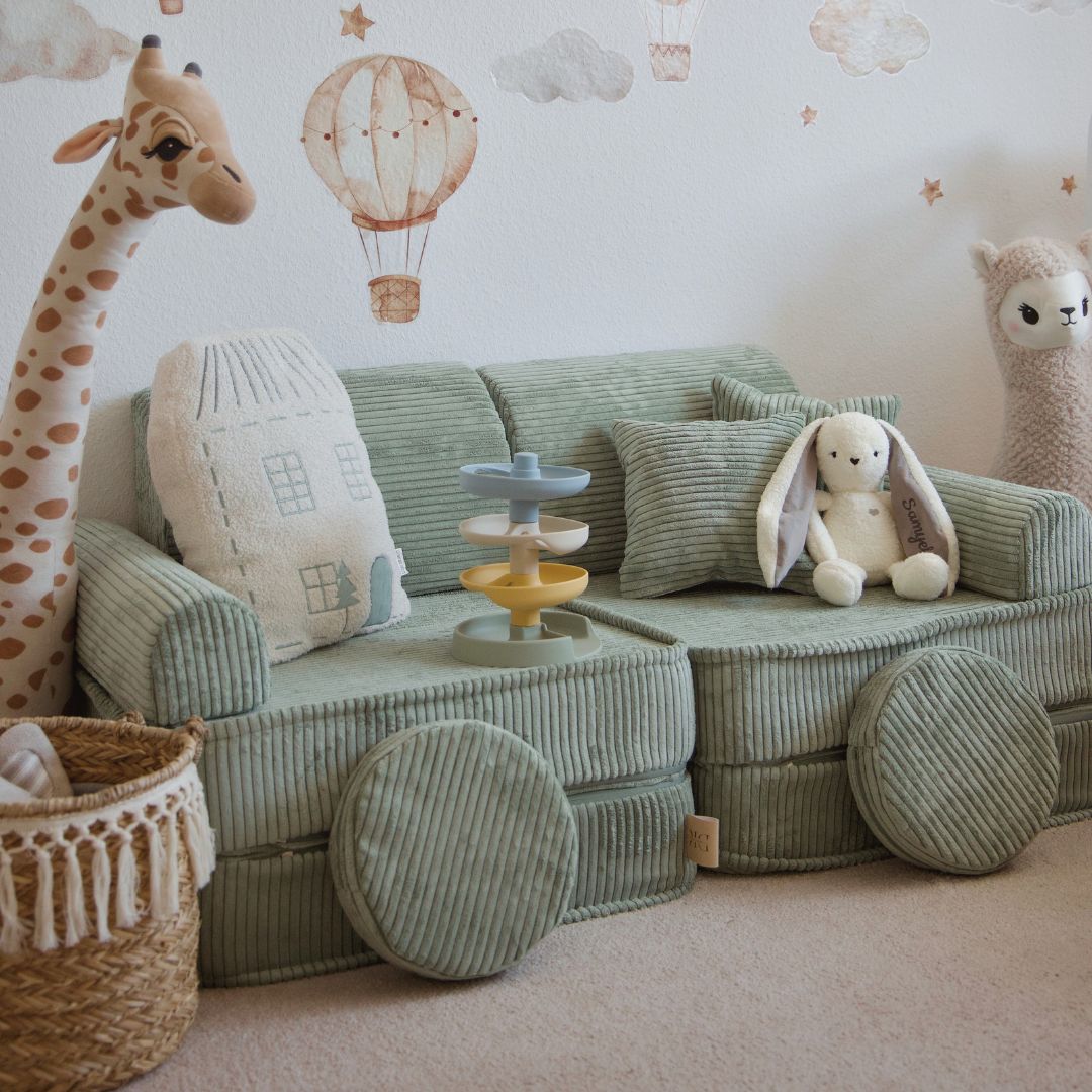 Design4Kids Mini Spielsofa Jewel Cord Plus