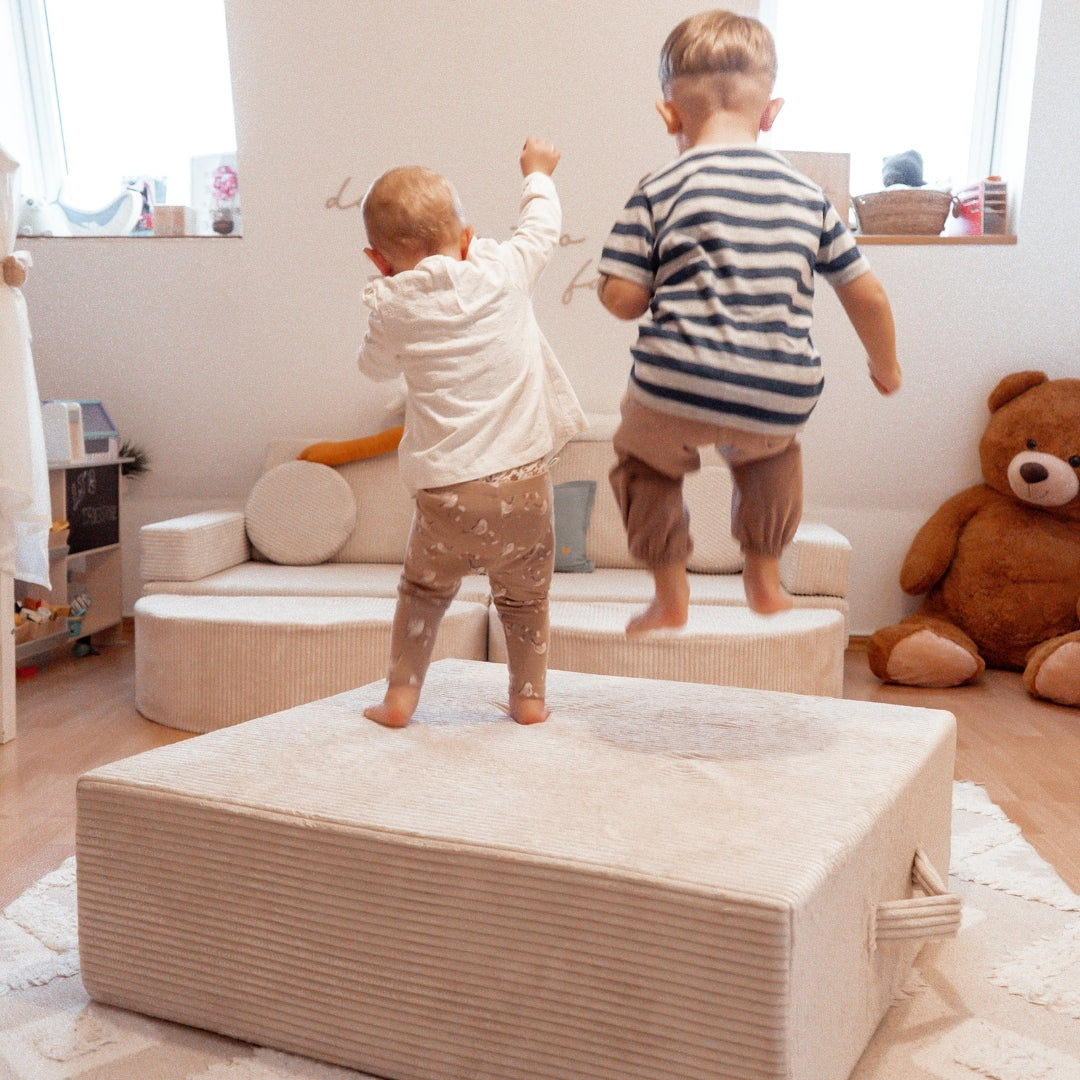 Design4Kids XXL Hüpfpolster Cord Grande