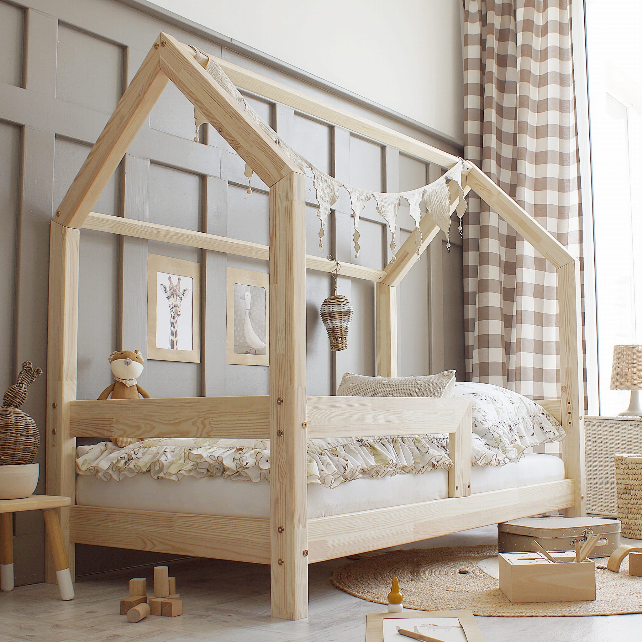 Design4kids Hausbett Fiore Komfort I