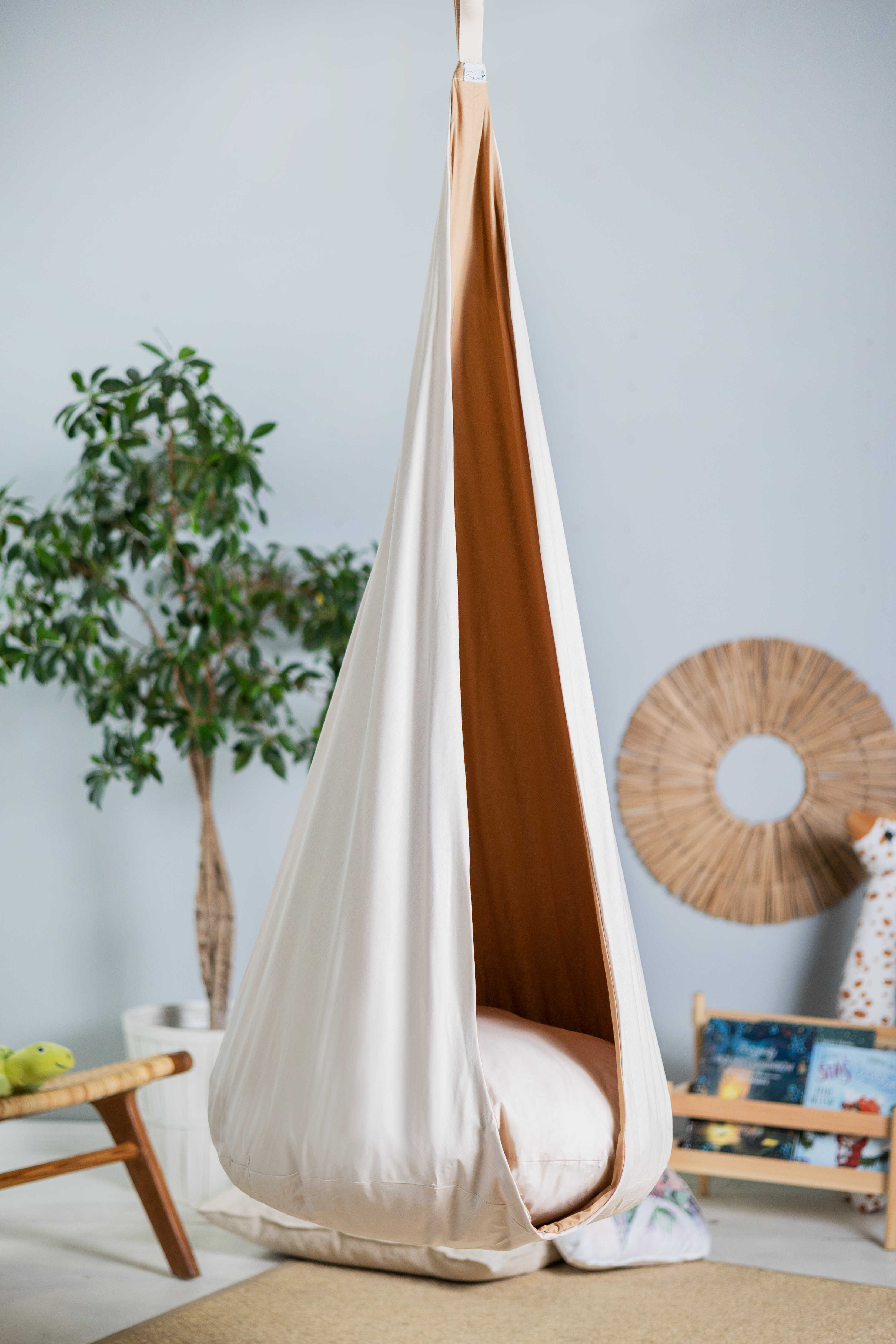 Design4Kids Hängesessel Cocoon Caramel Sweetness - beige