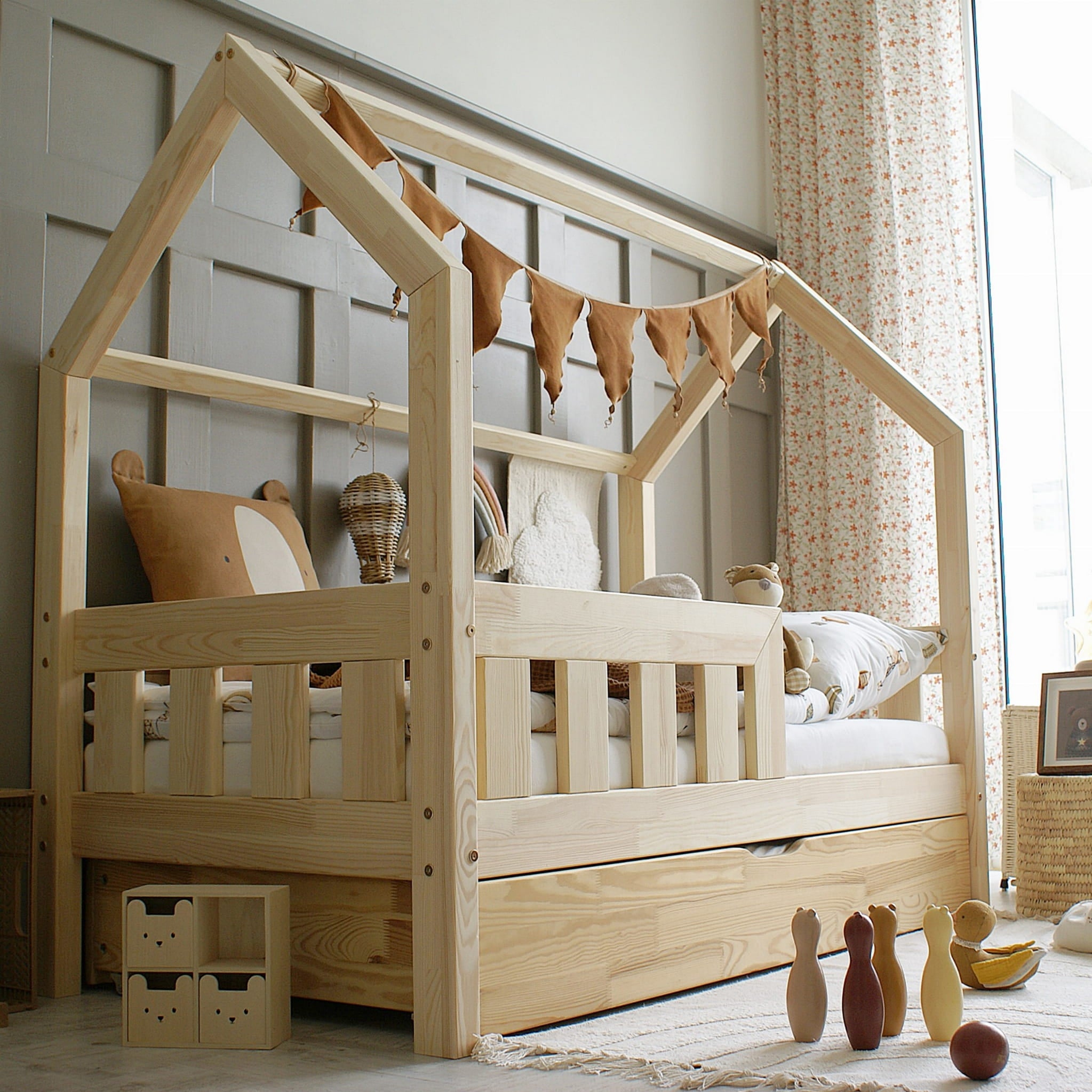 Design4kids Hausbett Caramella Premium