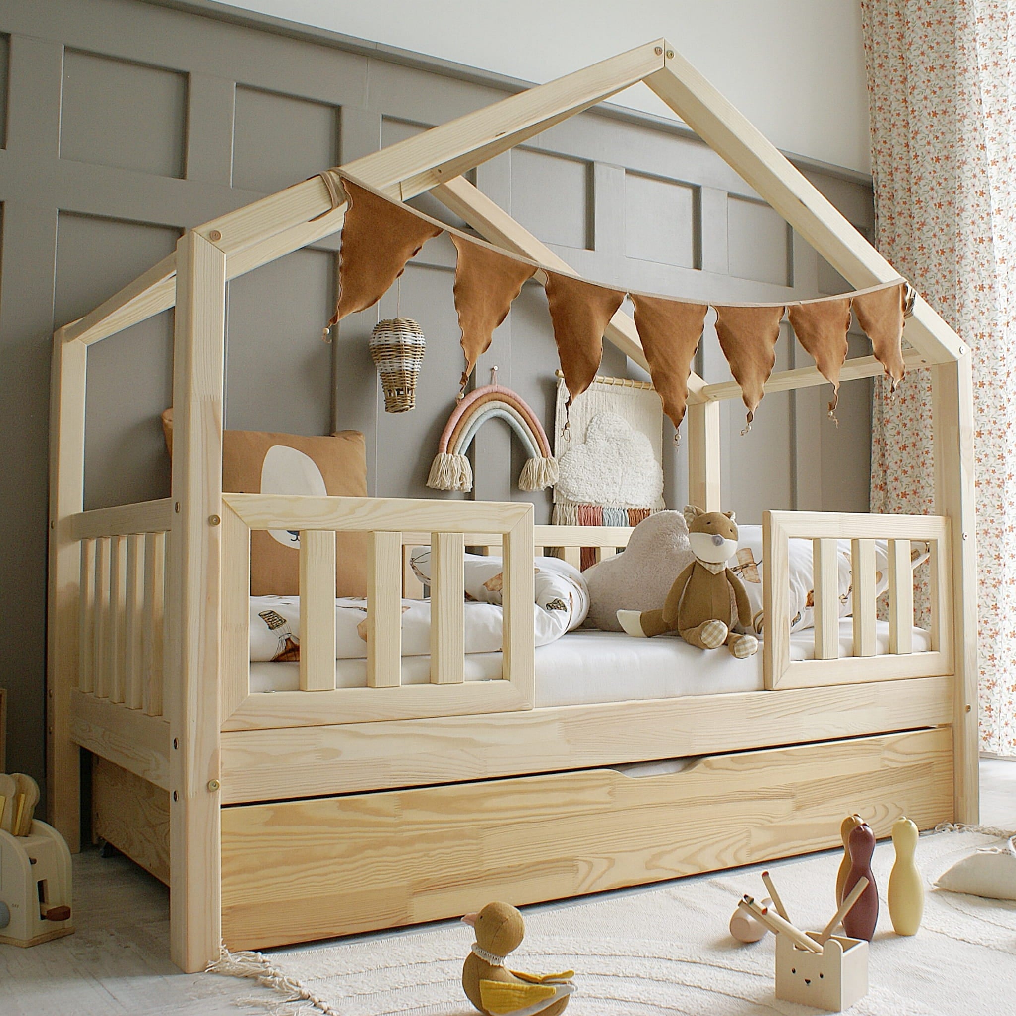 Design4Kids Hausbett Sogno Deluxe II