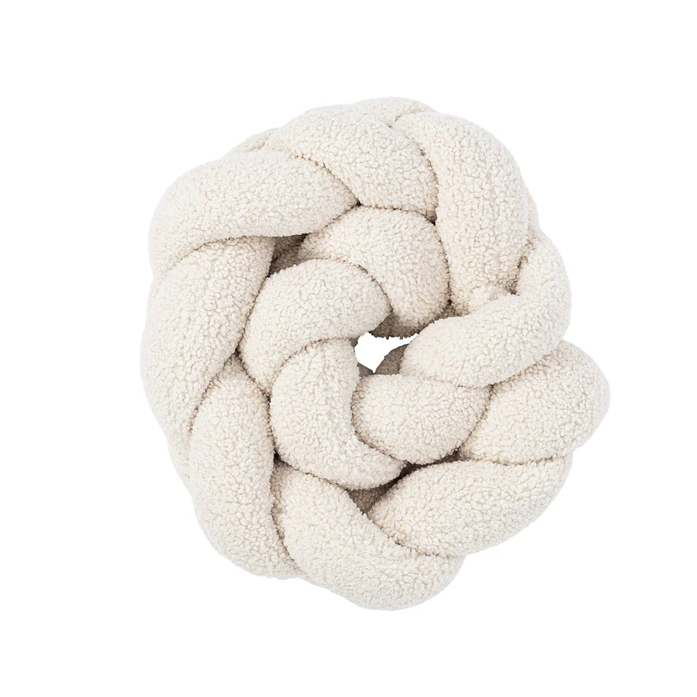 Design4Kids geflochtene Bettschlange Jewel aus Teddy-Stoff (1,50 - 3,00 m)