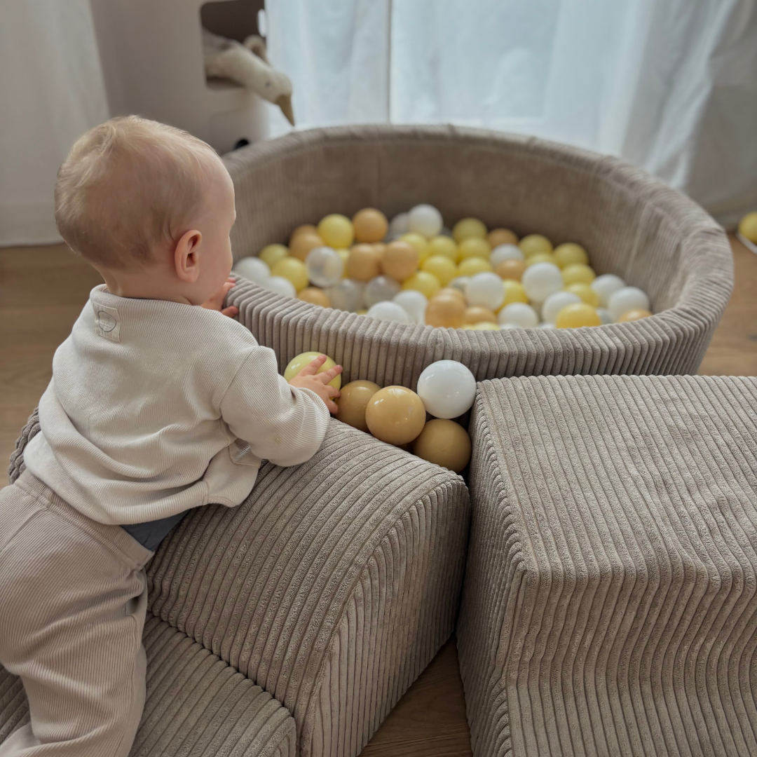 Design4Kids Schaumspielset Jewel Cord mit Bällebad, 200 Bälle - eigene Farbauswahl