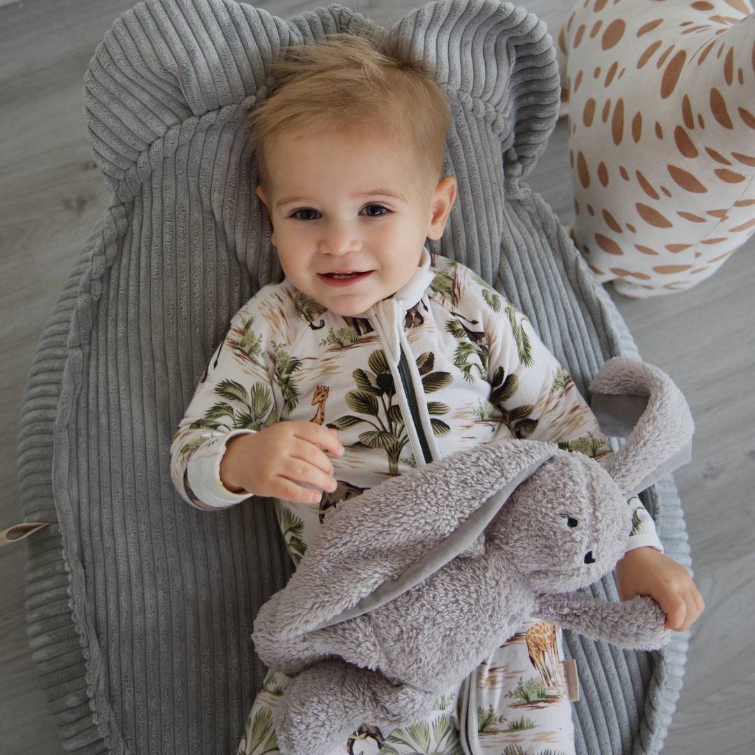 Design4Kids Kinder-Sitzsack Jewel Cord im Bär-Design