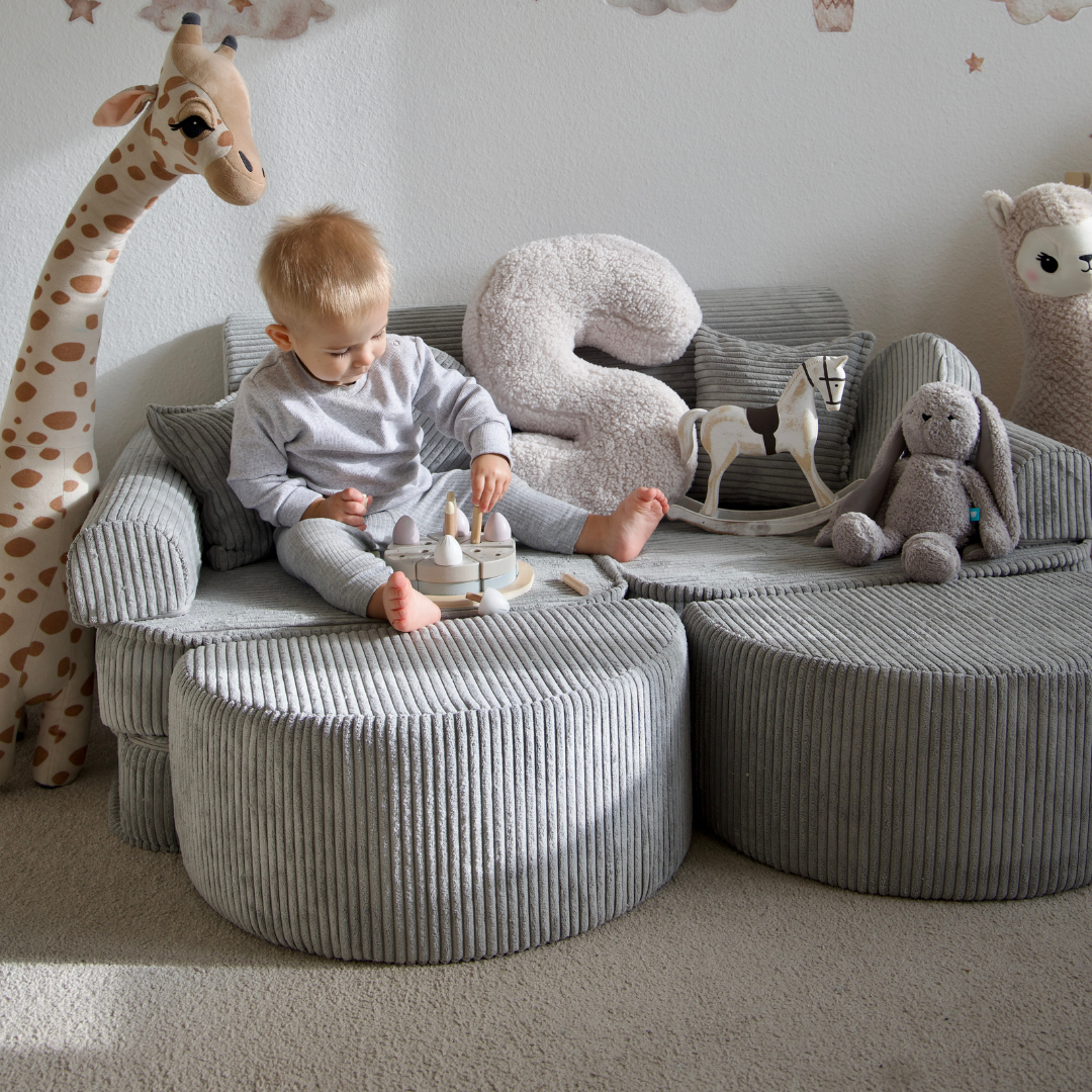 Design4Kids Mini Spielsofa Jewel Cord Max