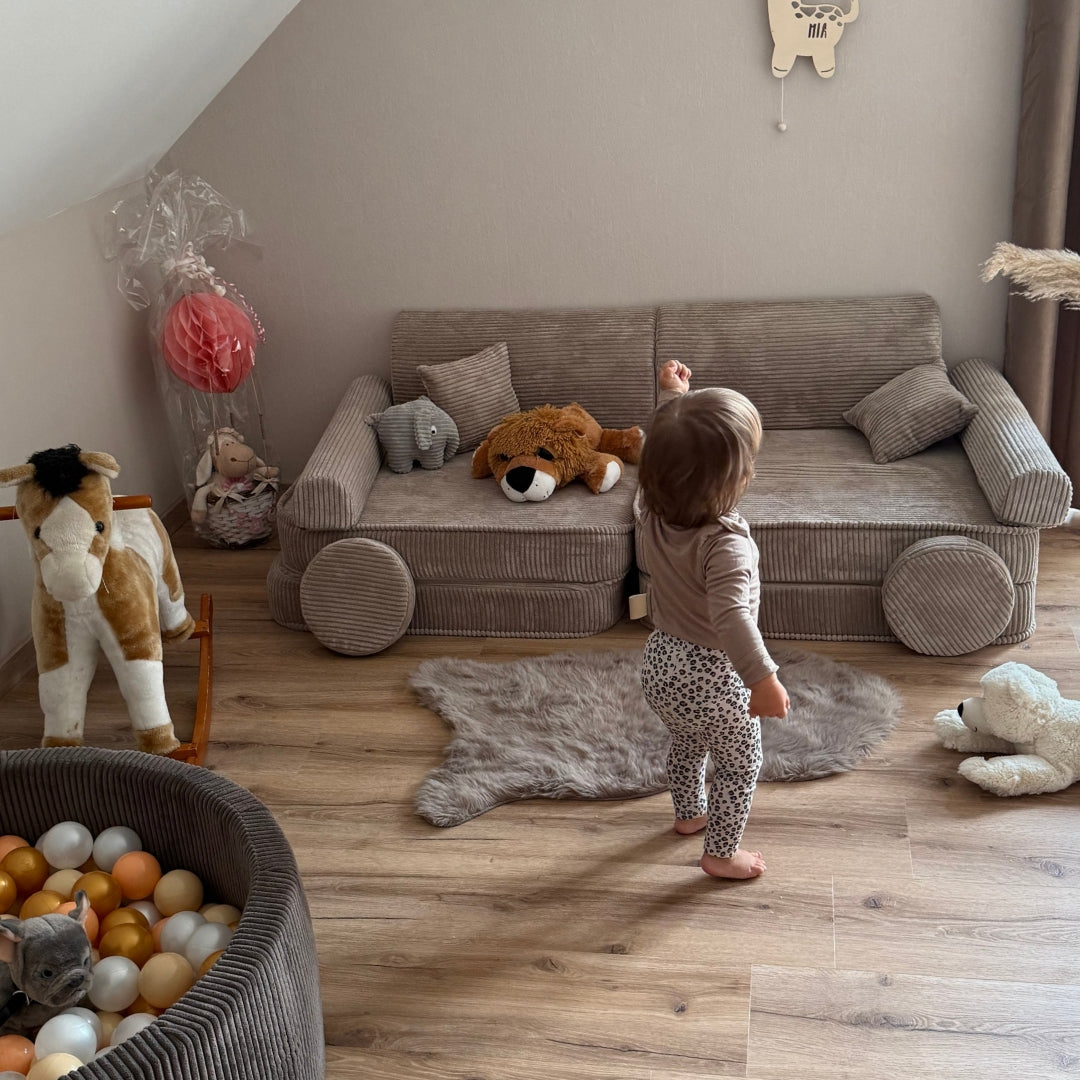 Design4Kids Spielsofa Jewel Cord