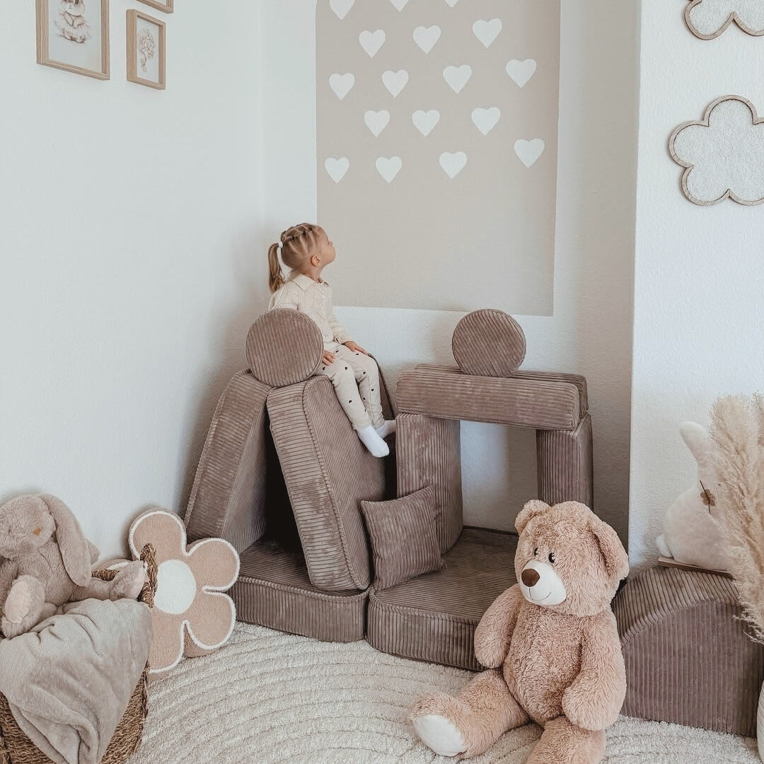 Design4Kids Mini Spielsofa Jewel Cord Max