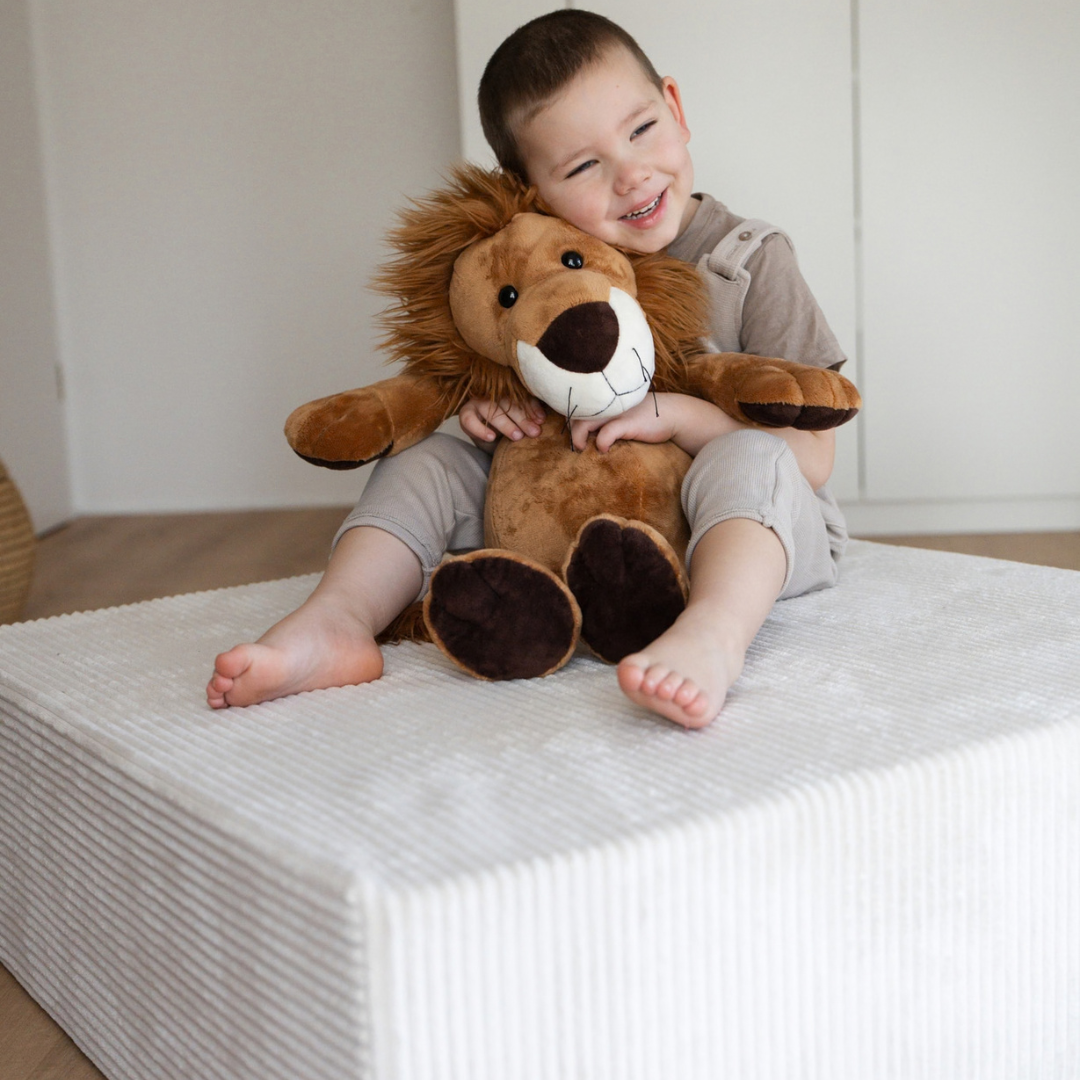 Design4Kids XXL Hüpfpolster Cord Grande - 86x86 cm
