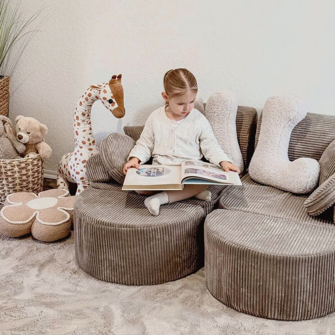 Design4Kids Mini Spielsofa Jewel Cord Max