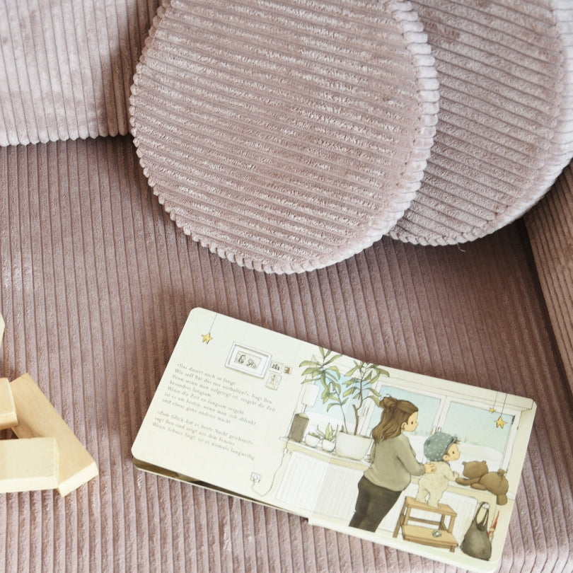 Design4Kids XXL Spielsofa Cord Grande - vintage rose