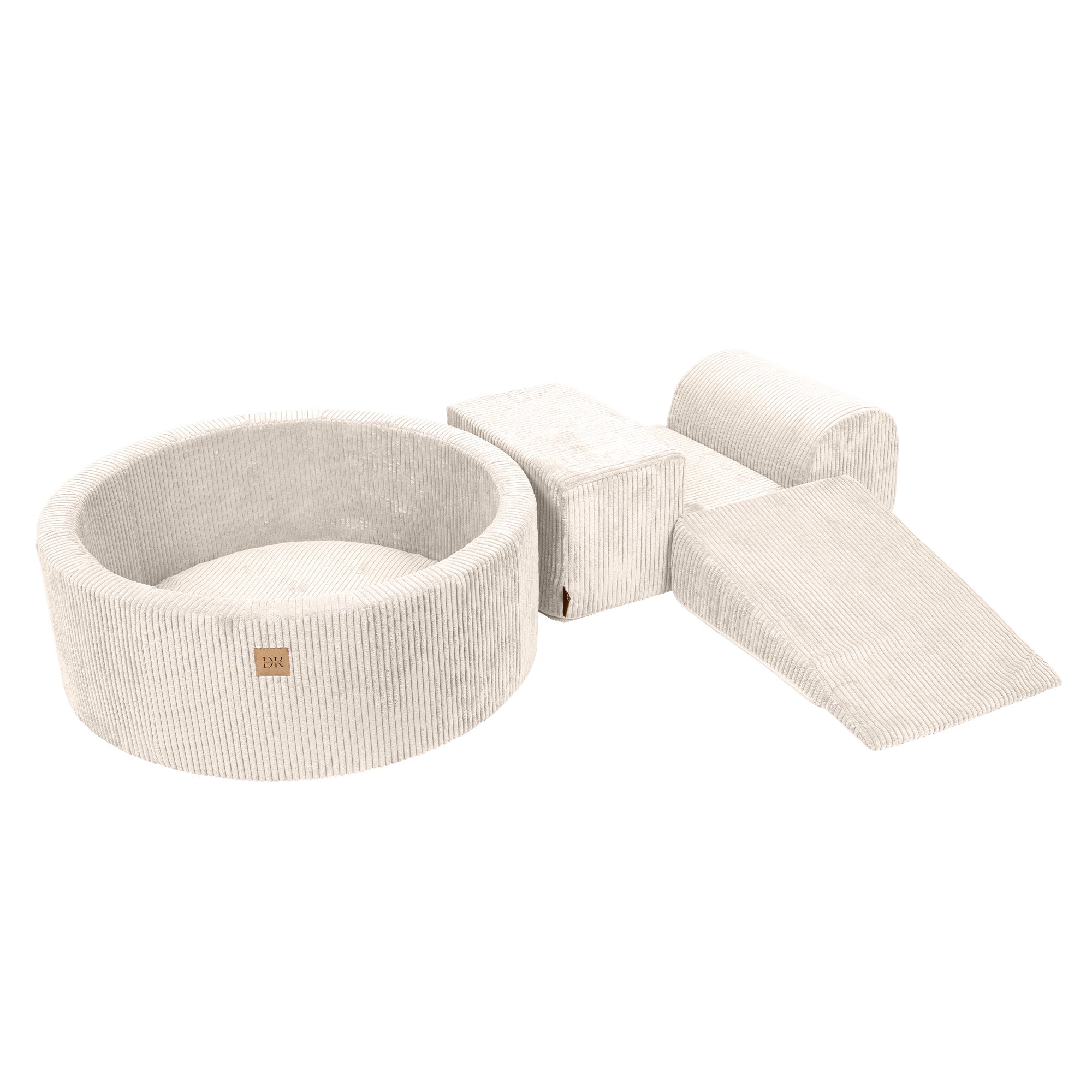 Design4Kids Schaumspielset Jewel Cord mit Bällebad, 200 Bälle - eigene Farbauswahl