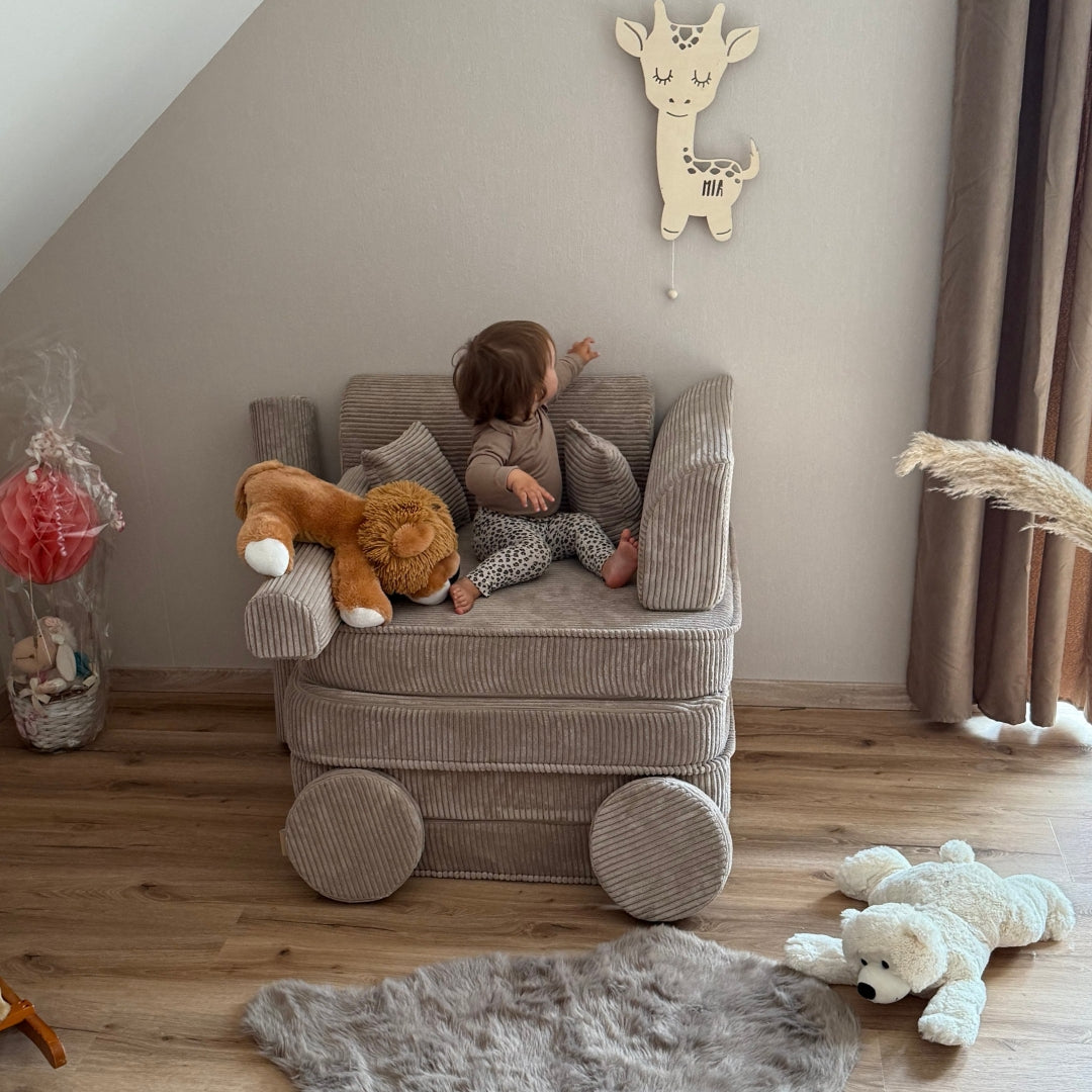 Design4Kids Spielsofa Jewel Cord