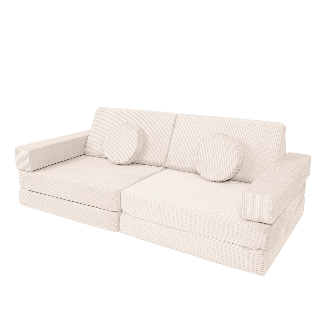 Design4Kids XXL Spielsofa Cord Grande - vanilla beige