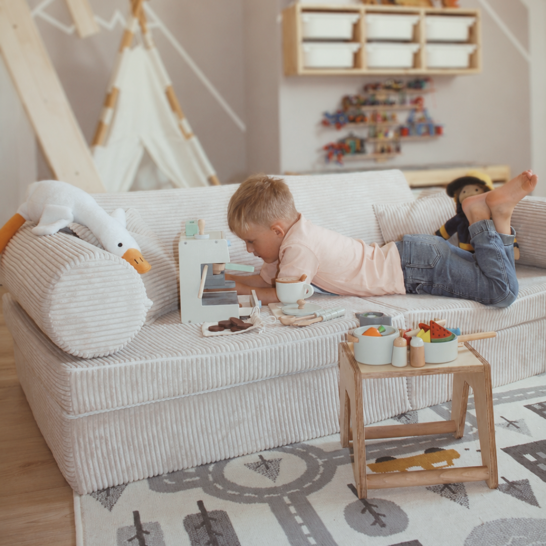 Design4Kids XL Spielsofa Cord Puero