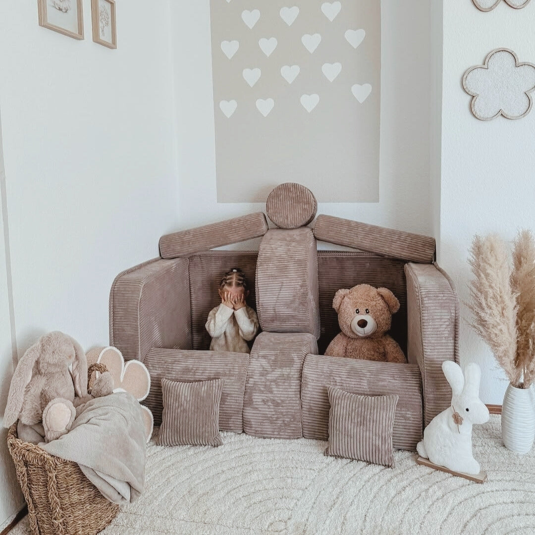 Design4Kids Mini Spielsofa Jewel Cord Max