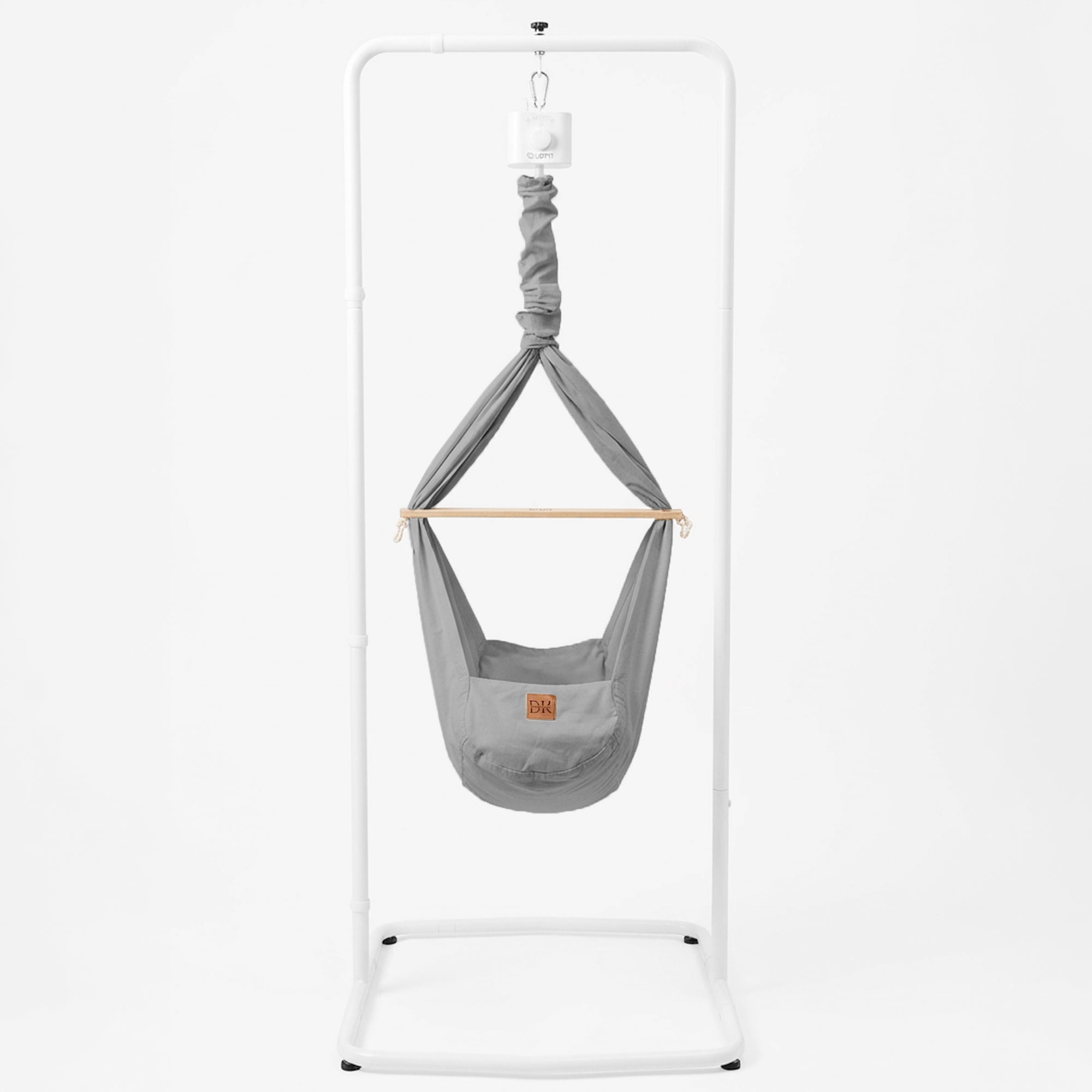 Design4Kids Federwiege Baby Classic, Bio-Baumwolle mit Motor & Komfort-Gestell