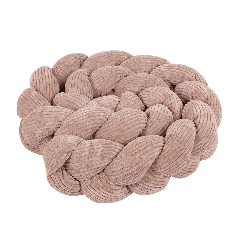 Design4Kids geflochtene Bettschlange Jewel aus Cord-Stoff (1,50 - 3,00 m)