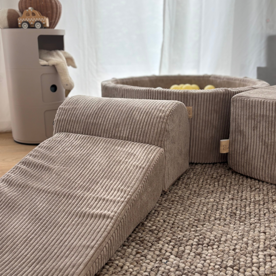 Design4Kids Schaumspielset Jewel Cord mit Bällebad, 200 Bälle - eigene Farbauswahl