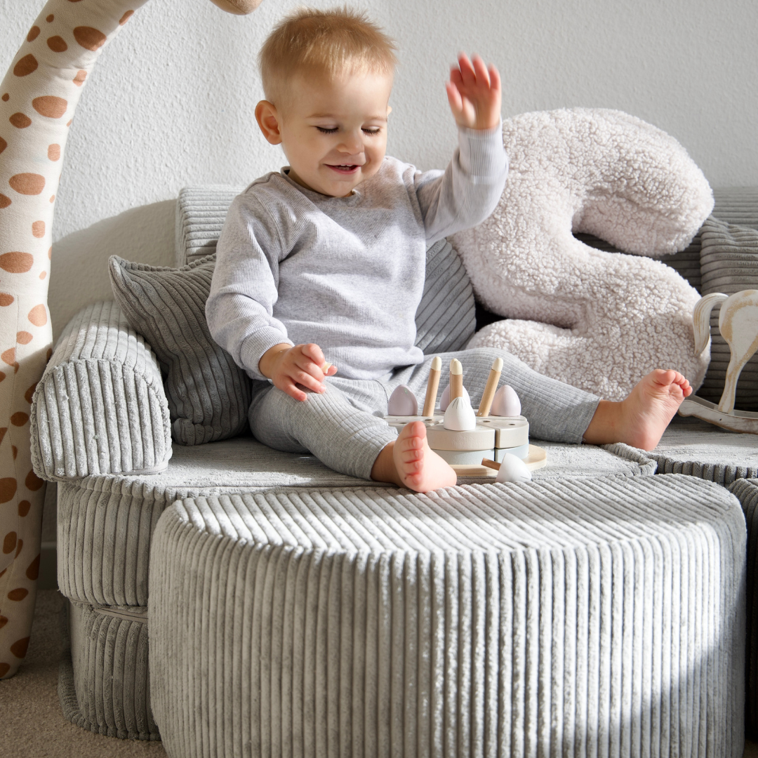 Design4Kids Mini Spielsofa Jewel Cord Max