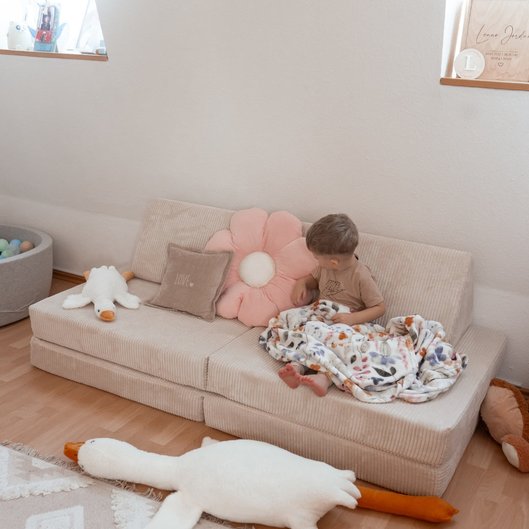 Design4Kids XXL Spielsofa Cord Grande Classic