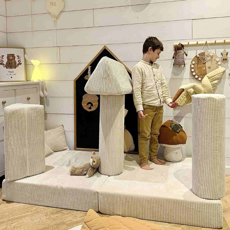 Design4Kids XL Spielsofa Cord Puero