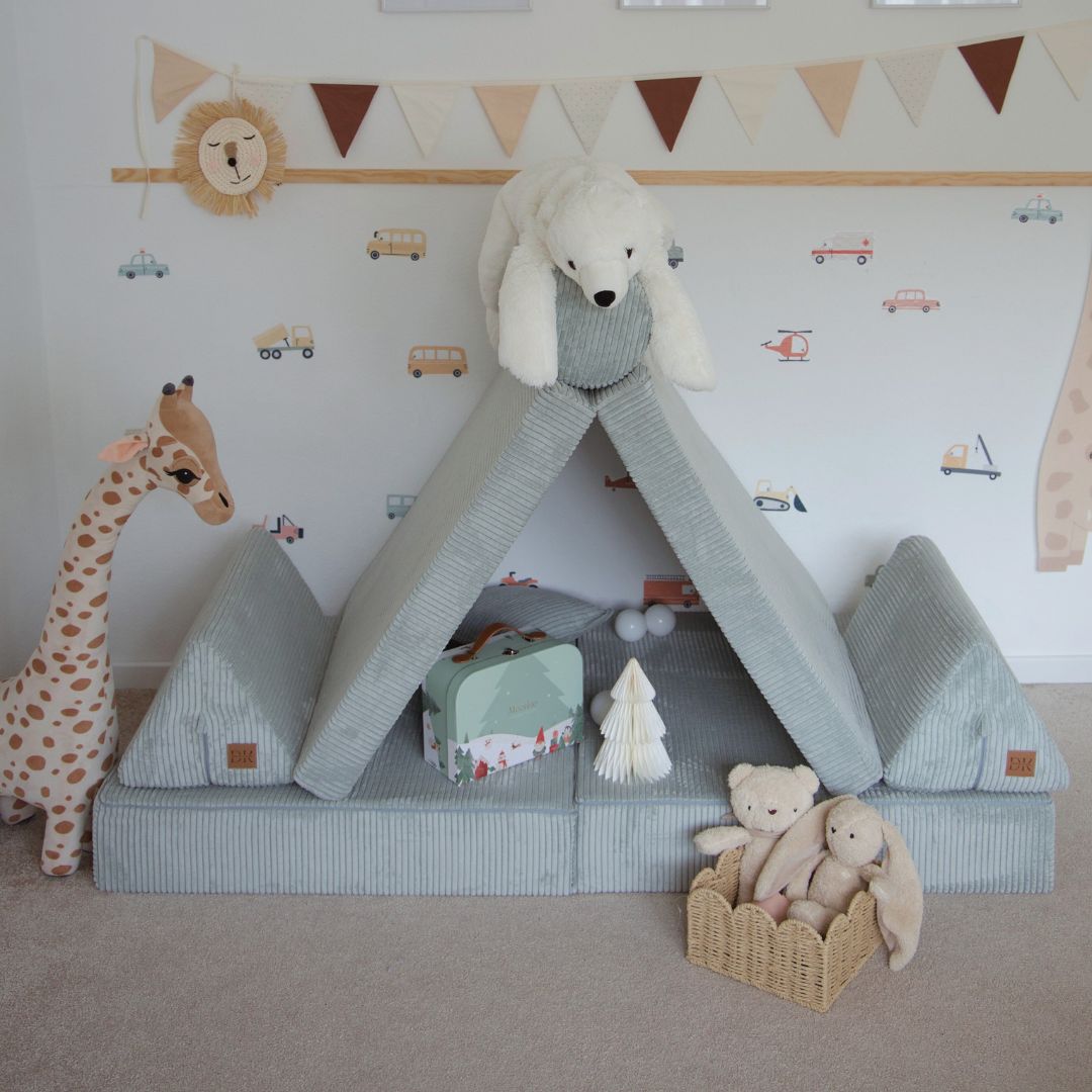Design4Kids XL Spielsofa Cord Puero