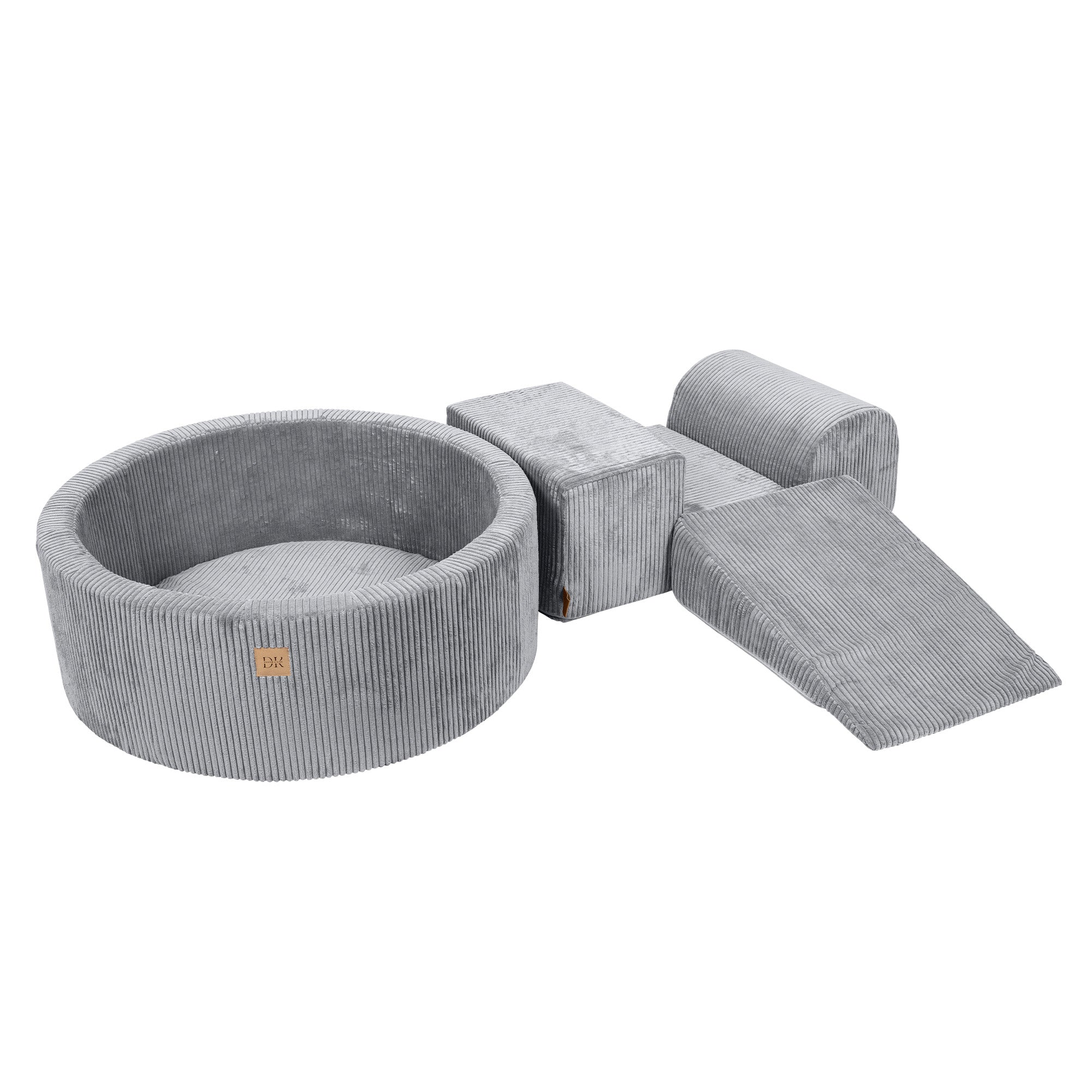 Design4Kids Schaumspielset Jewel Cord mit Bällebad, 200 Bälle - eigene Farbauswahl