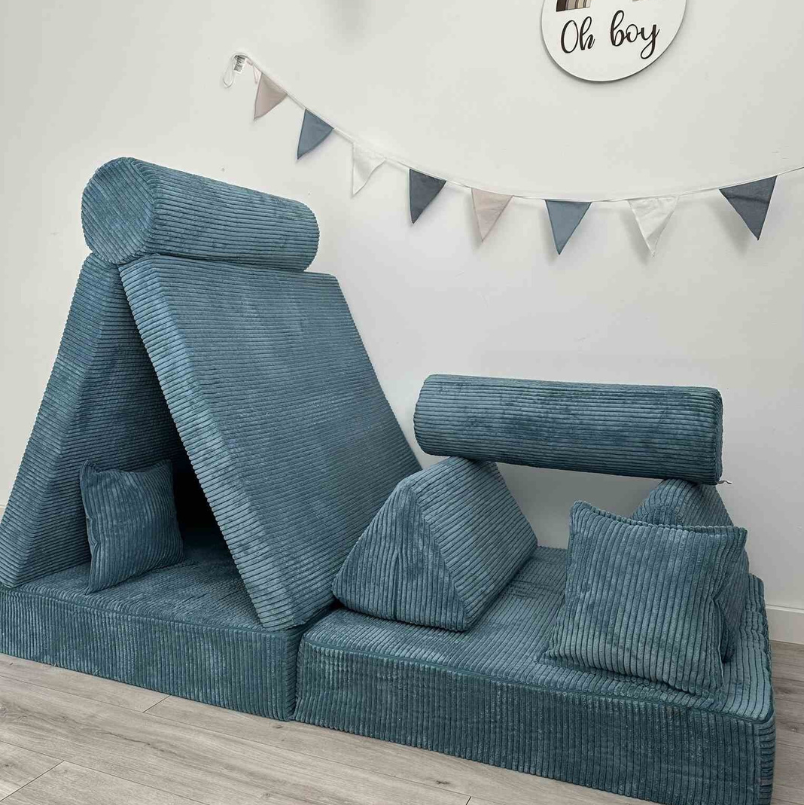Design4Kids XL Spielsofa Cord Puero
