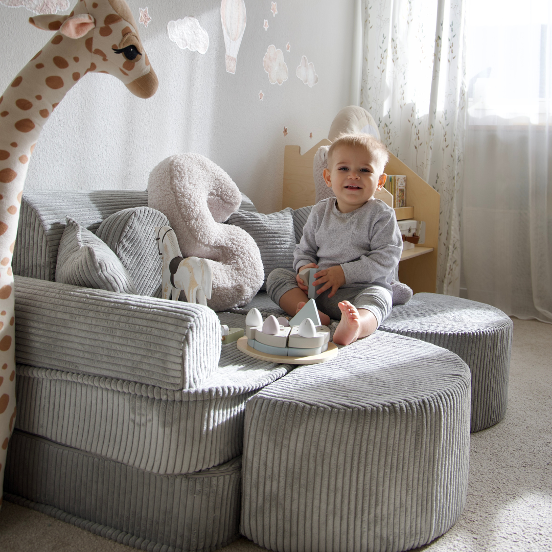 Design4Kids Mini Spielsofa Jewel Cord Max