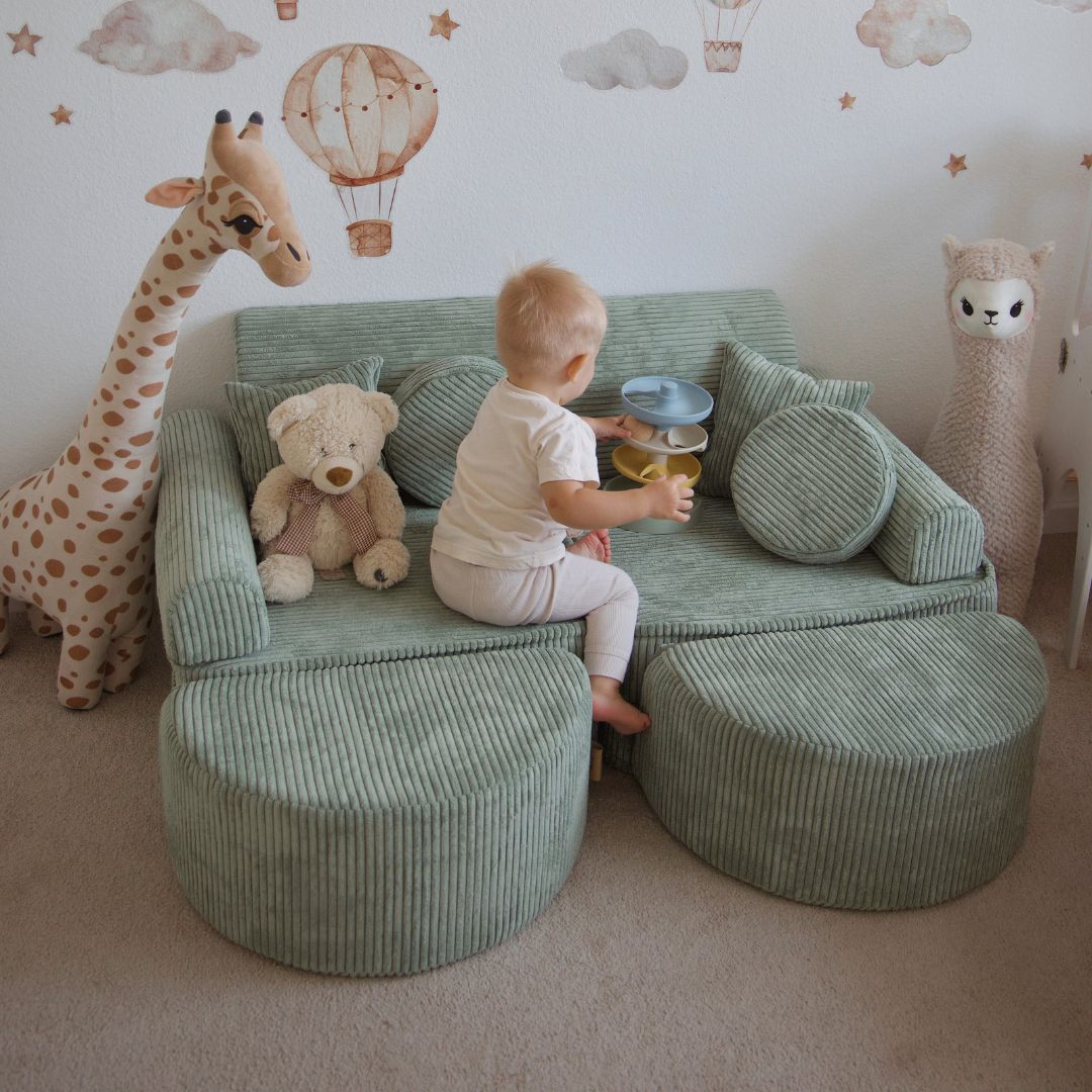 Design4Kids Mini Spielsofa Jewel Cord Max