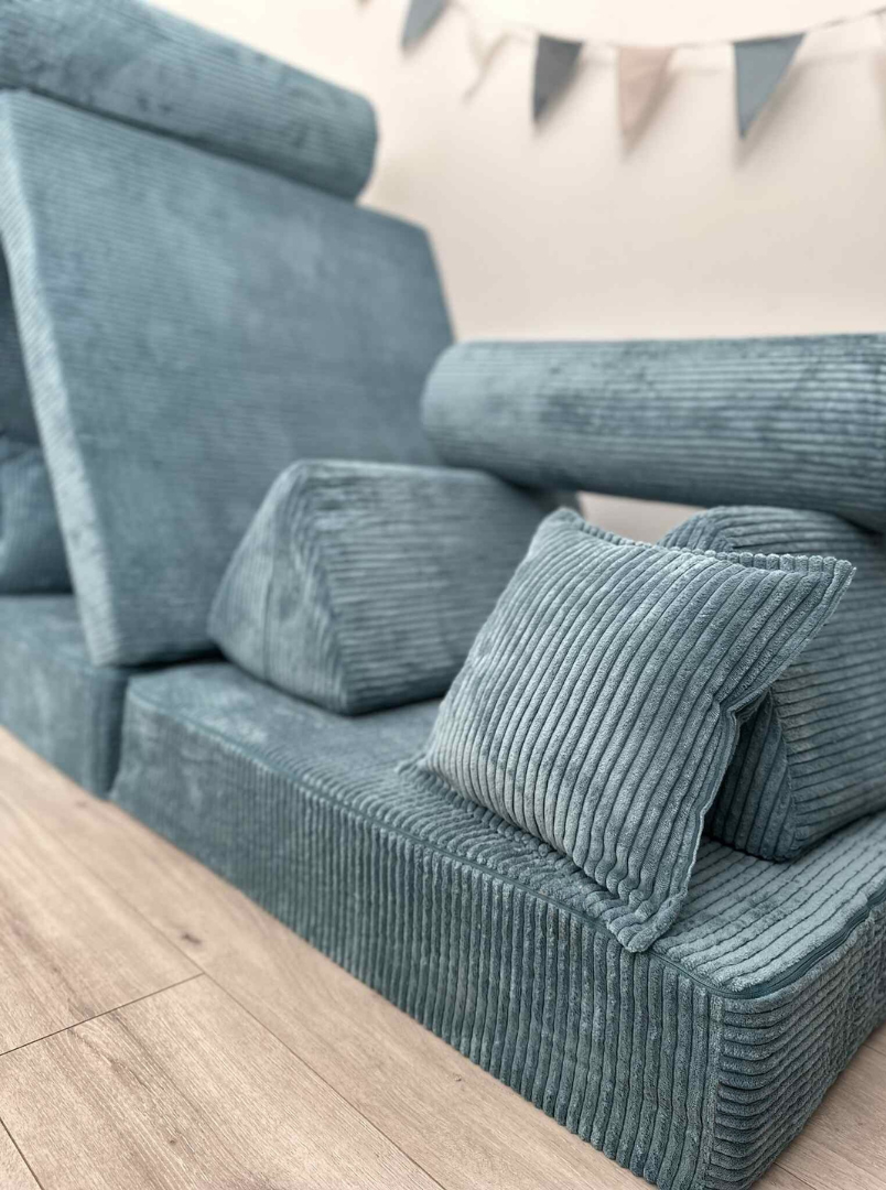 Design4Kids XL Spielsofa Cord Puero